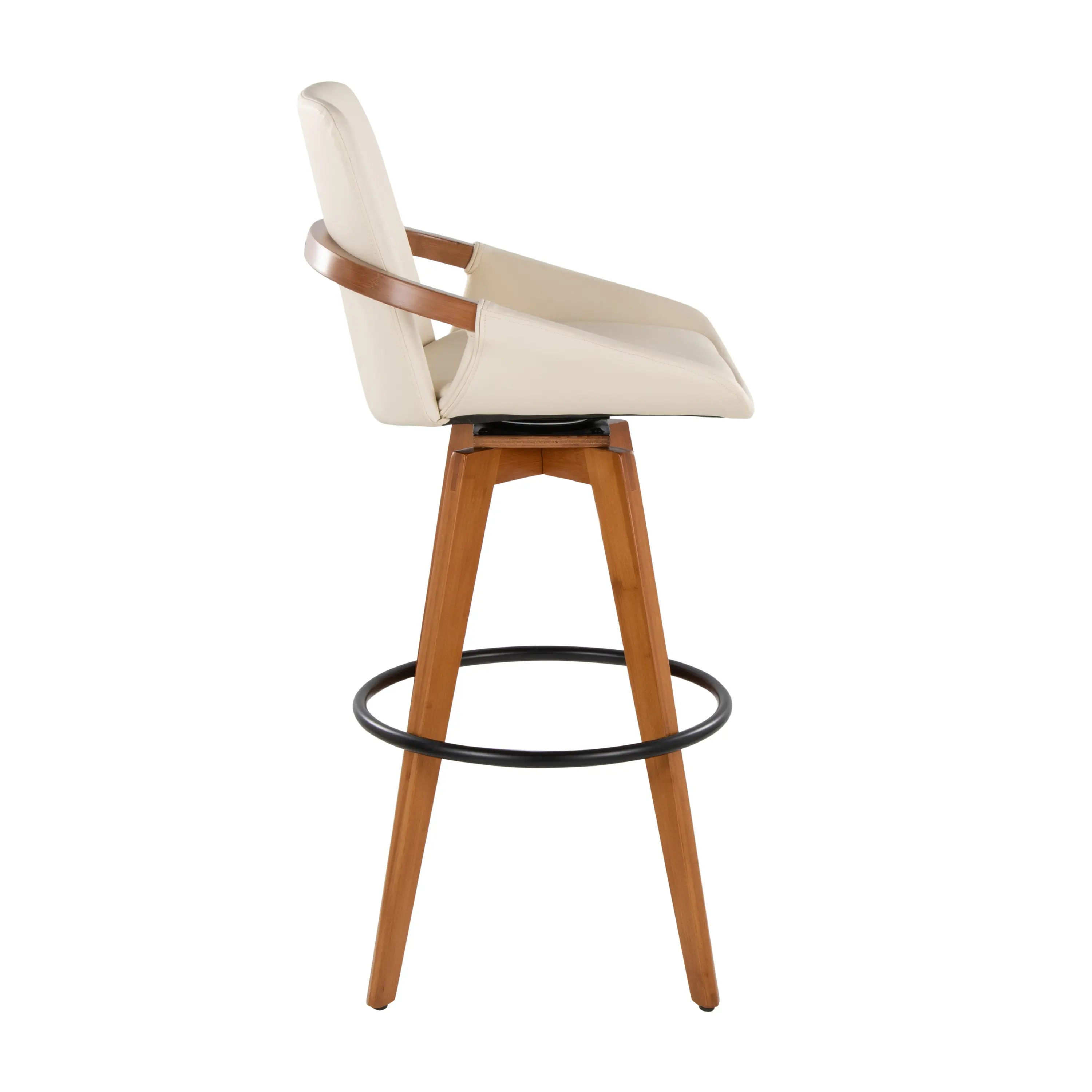 B30-COSMOPU WLCR Cosmo Cream and Walnut 29 Barstool-4