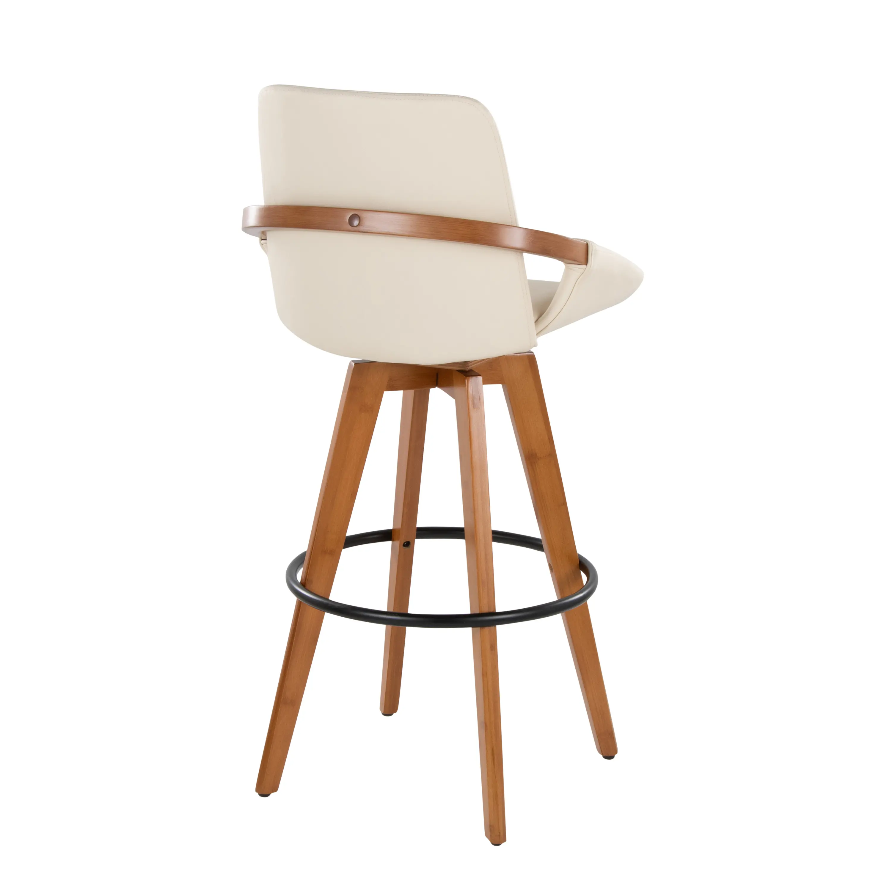 B30-COSMOPU WLCR Cosmo Cream and Walnut 29 Barstool-5