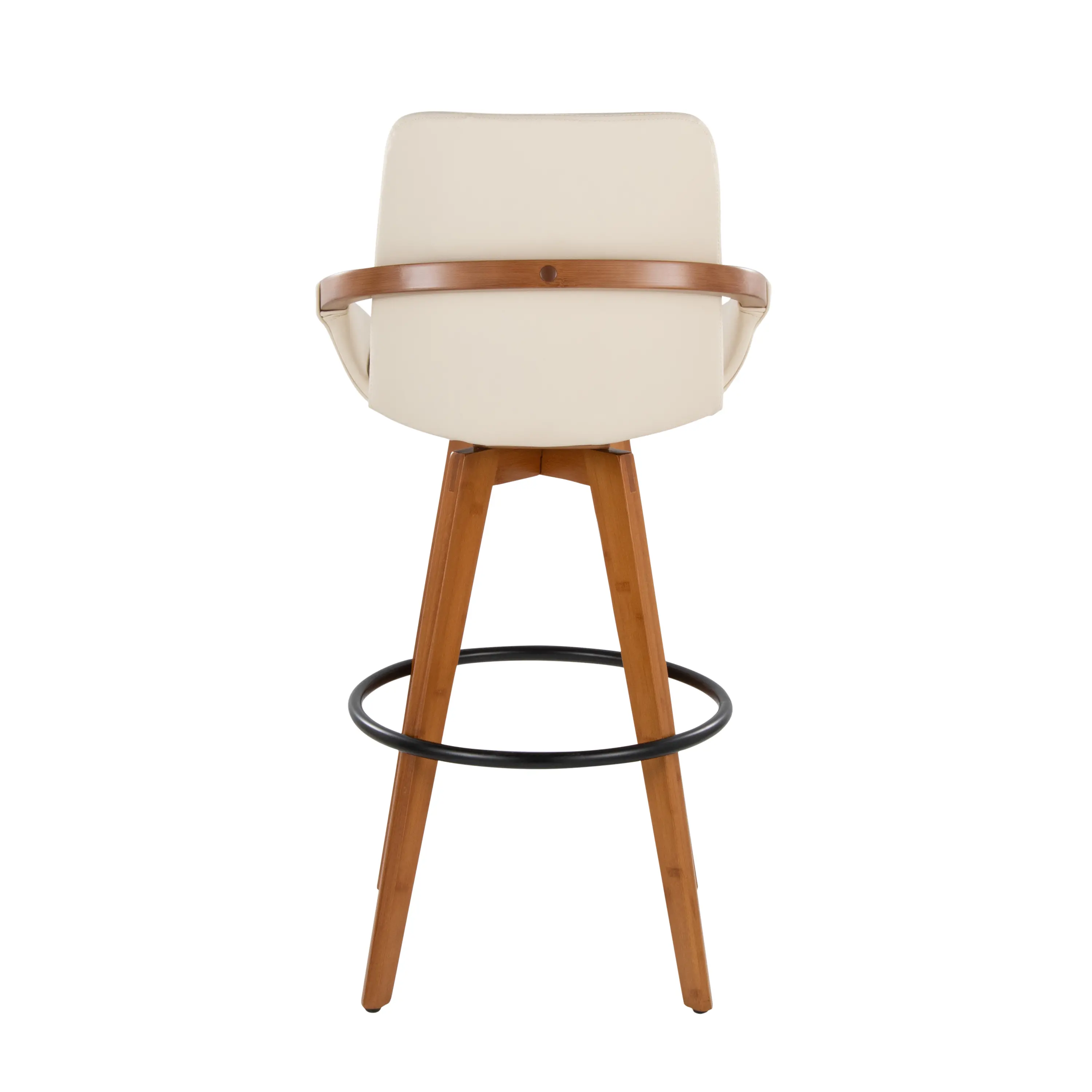 B30-COSMOPU WLCR Cosmo Cream and Walnut 29 Barstool-6