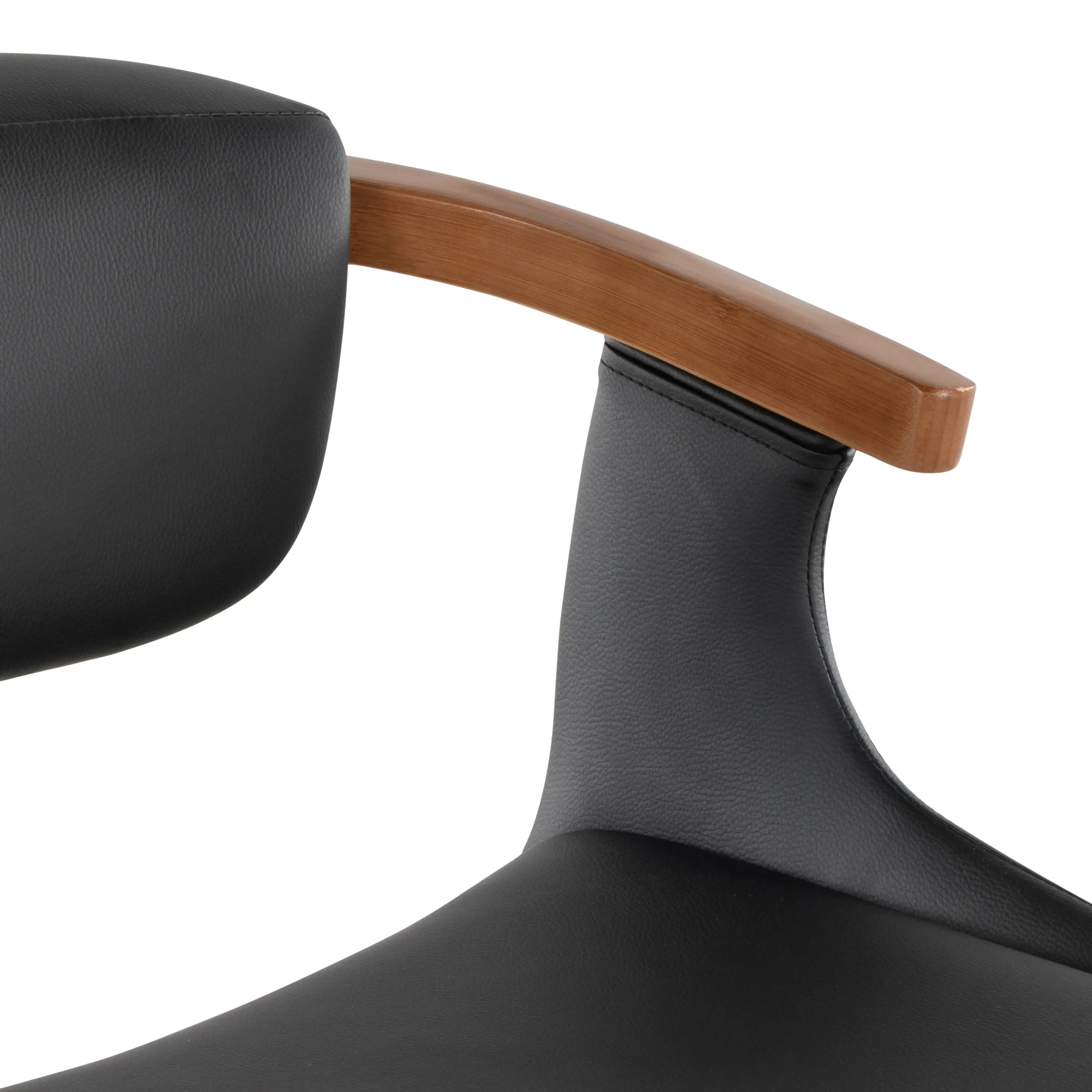 B30-ORACLEPU WLBK Oracle Black and Brown Barstool-7
