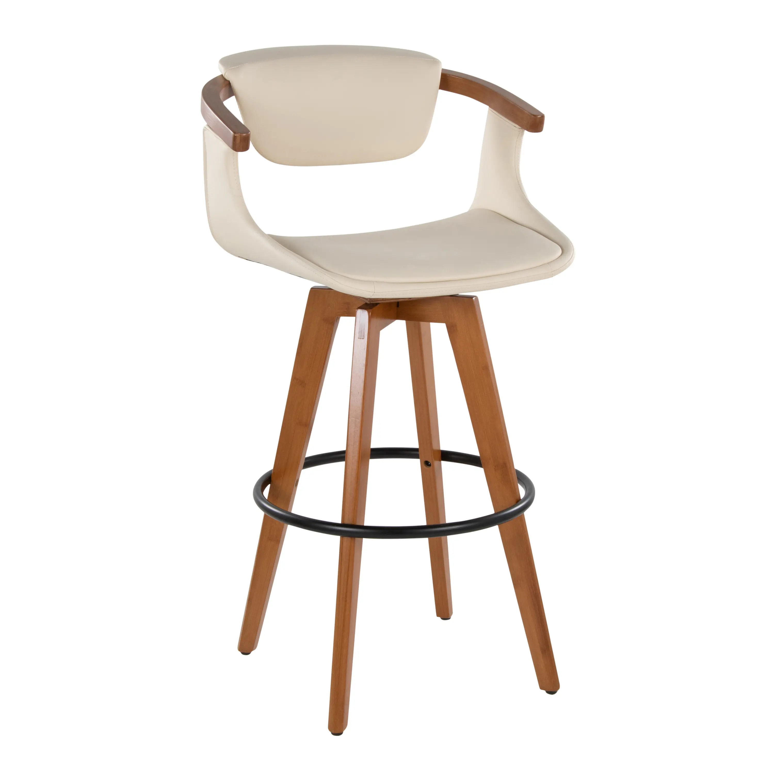 B30-ORACLEPU WLCR Oracle Cream and Brown Barstool-1