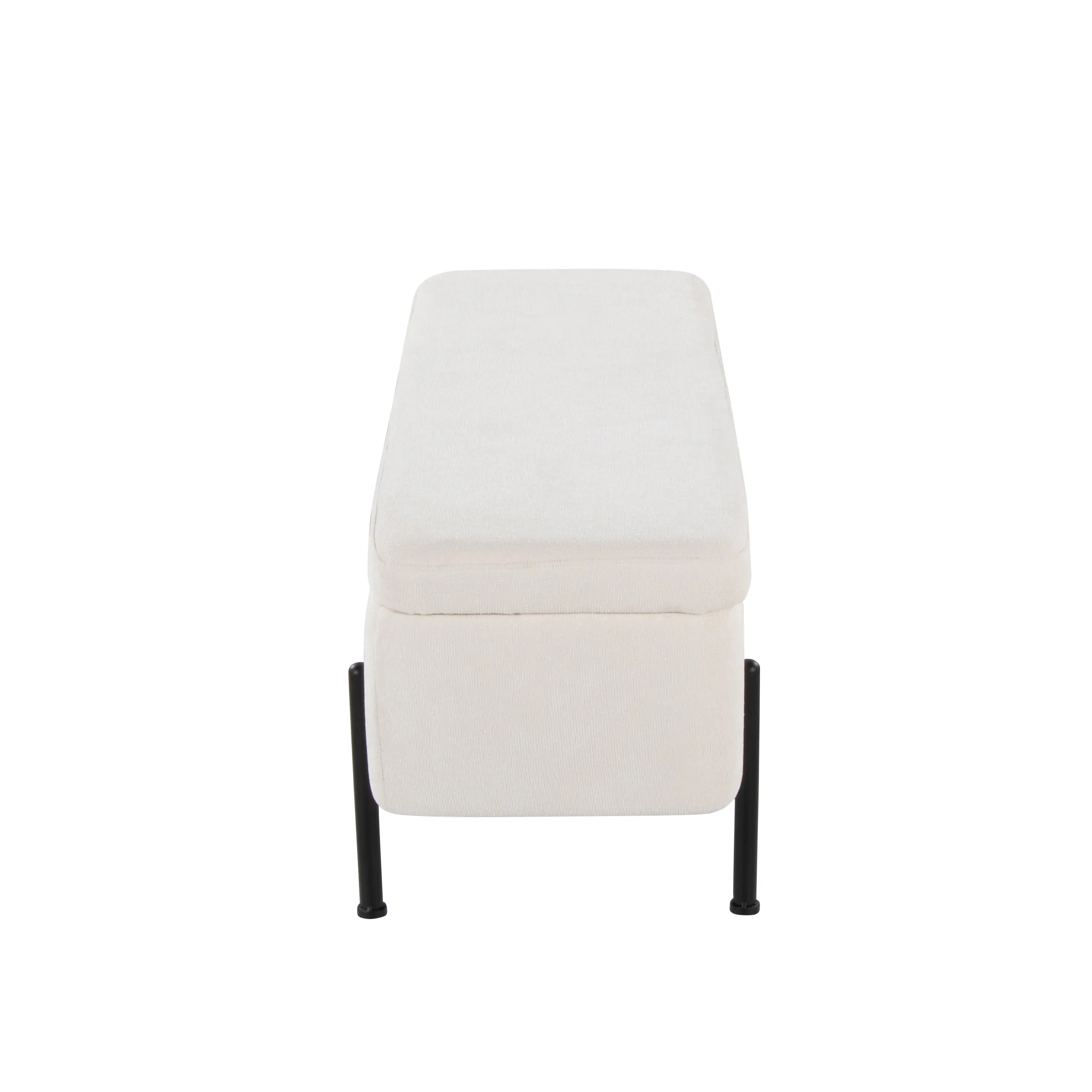 OT-DANIELLASTOR BKCRM Daniella White Storage Bench-4