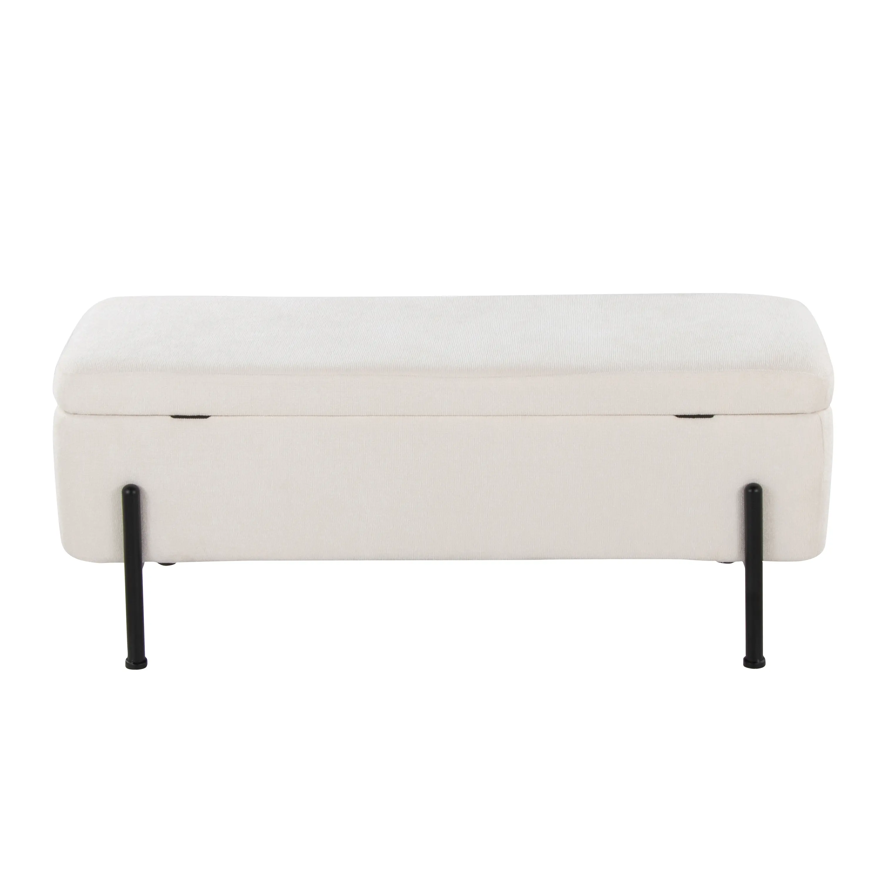 OT-DANIELLASTOR BKCRM Daniella White Storage Bench-6