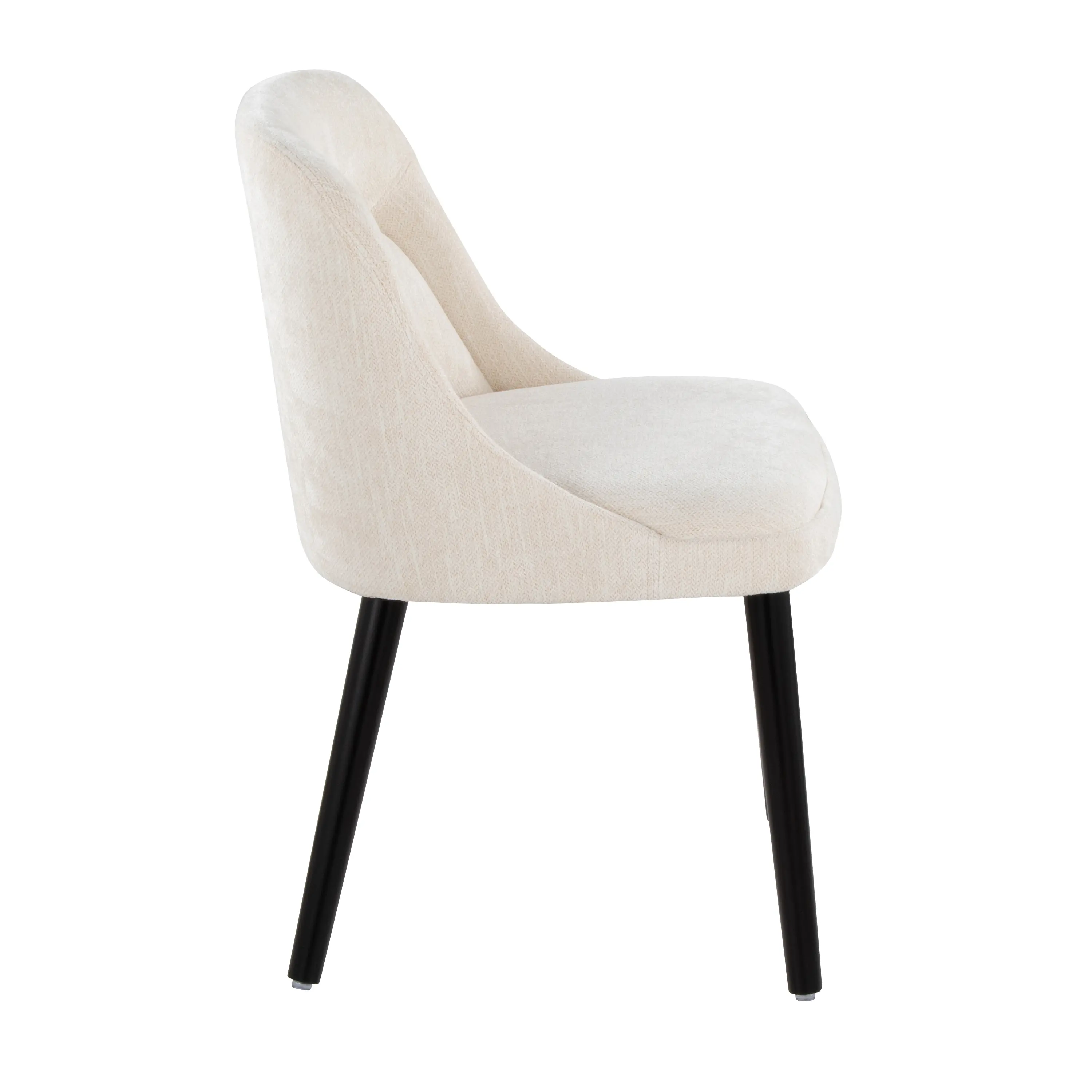 CH-RINA BKCR2 Rina Cream Dining Chairs, Set of 2-5