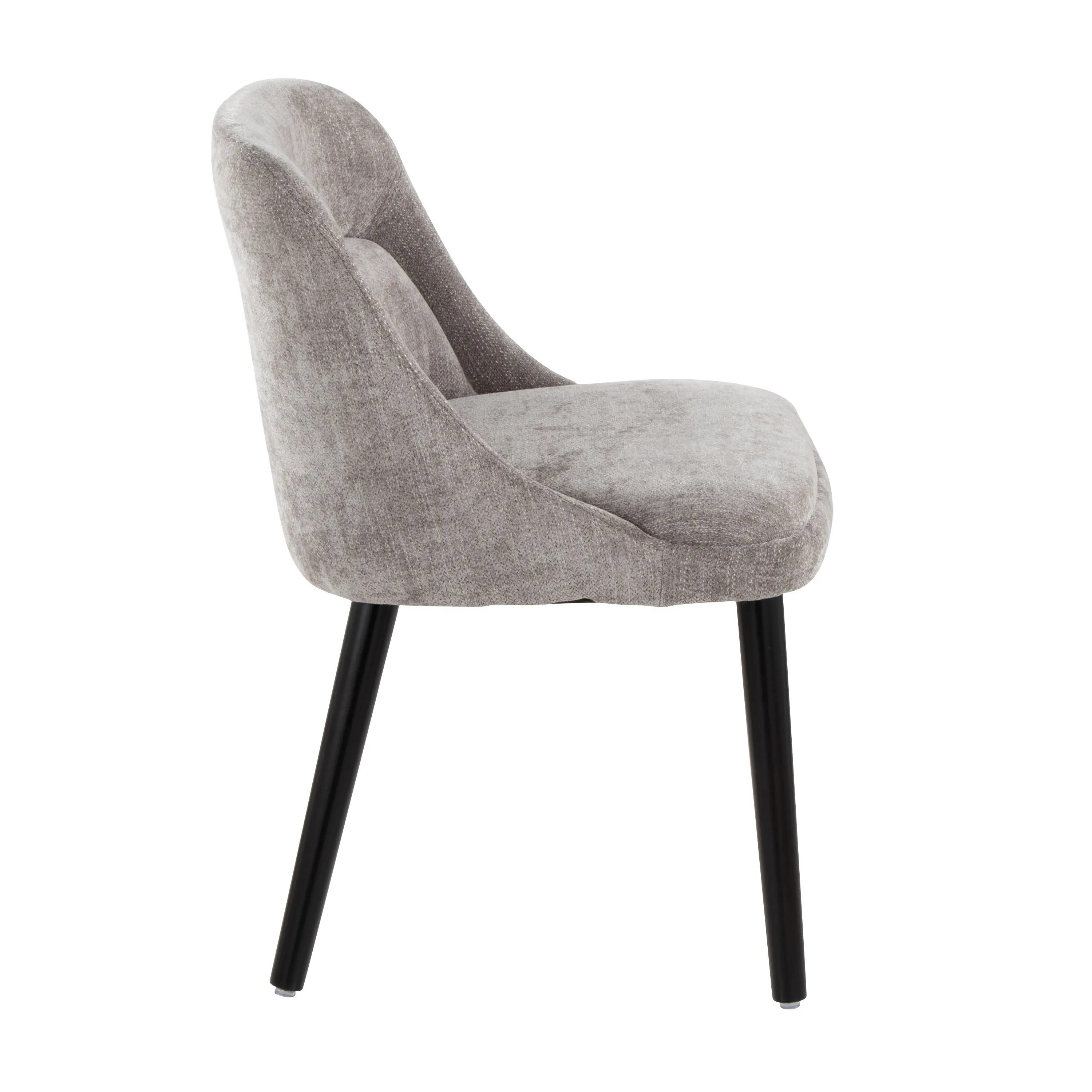 CH-RINA BKGY2 Rina Gray Dining Chairs, Set of 2-5