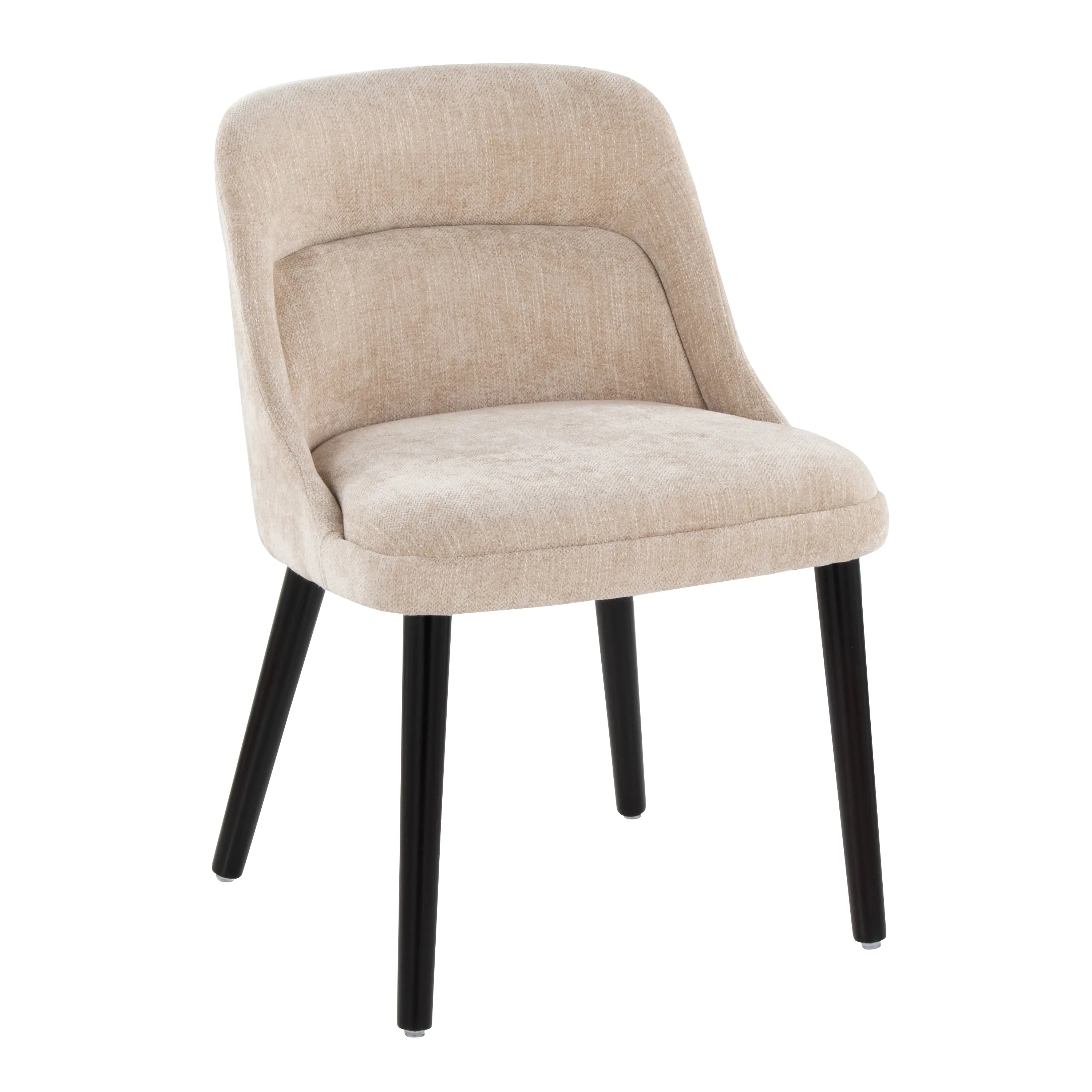CH-RINA BKLBN2 Rina Light Brown Dining Chairs, Set of 2-4