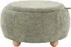 OT-TRAYPOUF NAGN Tray Green Pouf Storage Ottoman