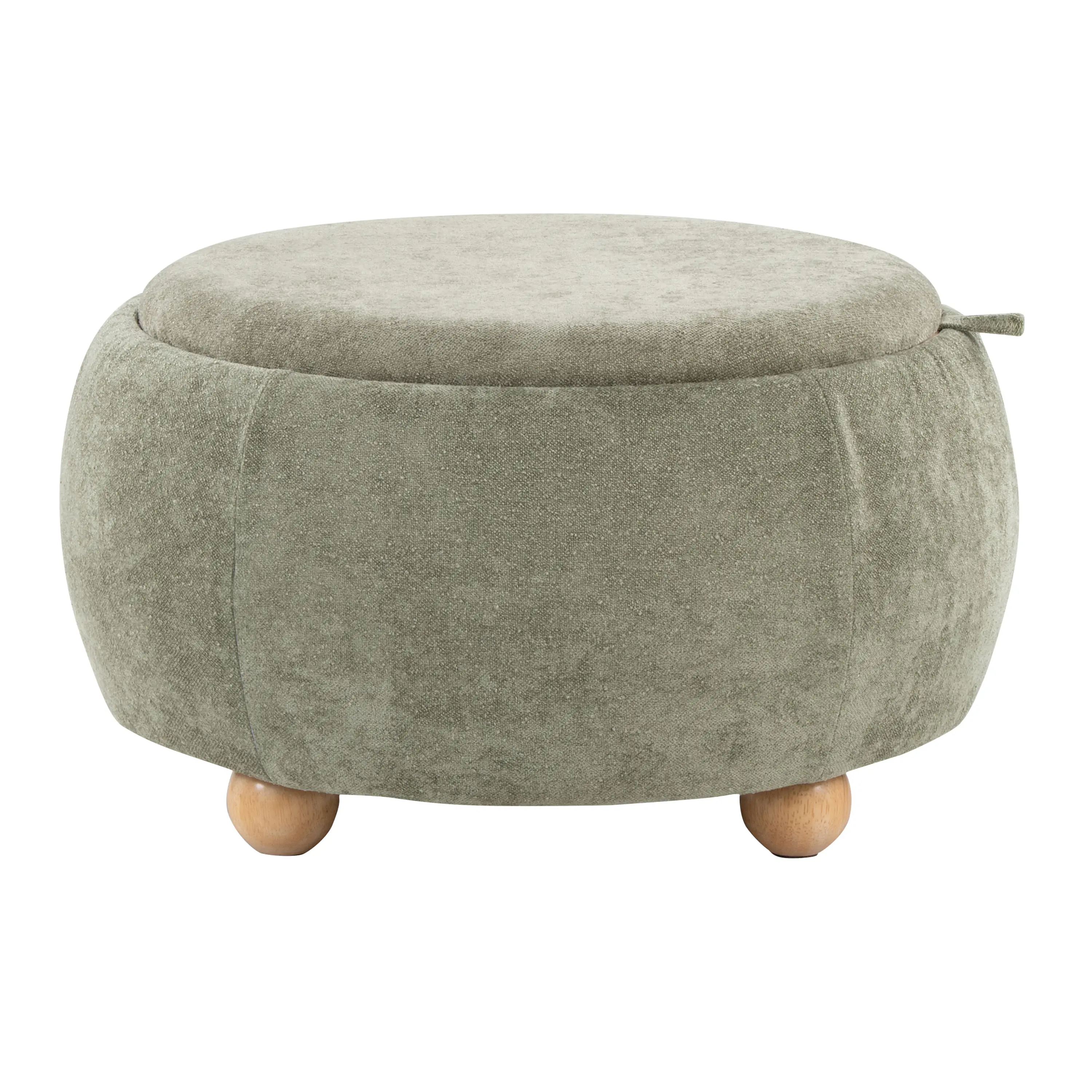 OT-TRAYPOUF NAGN Tray Green Pouf Storage Ottoman-2