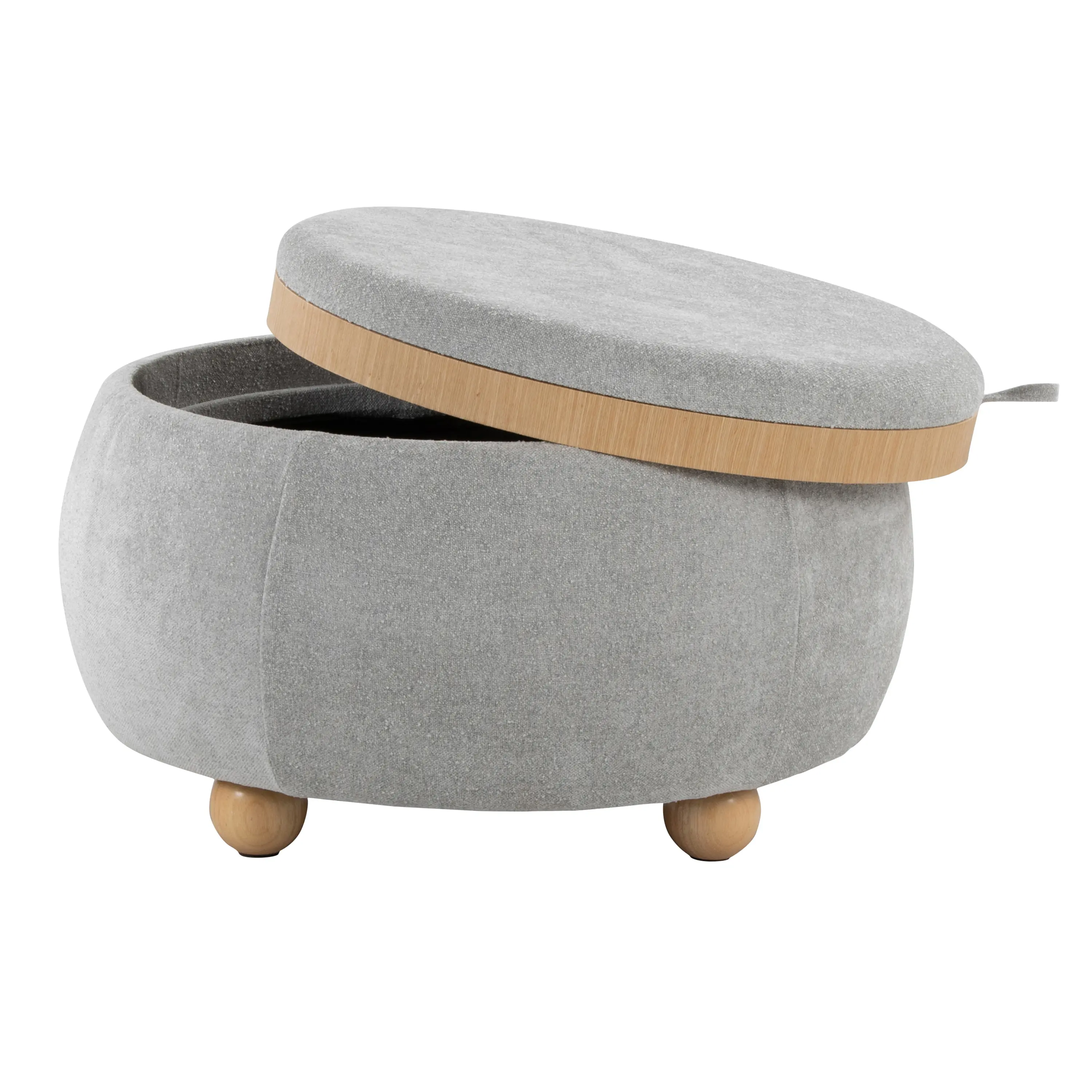 OT-TRAYPOUF NALGY Tray Gray Pouf Storage Ottoman-3
