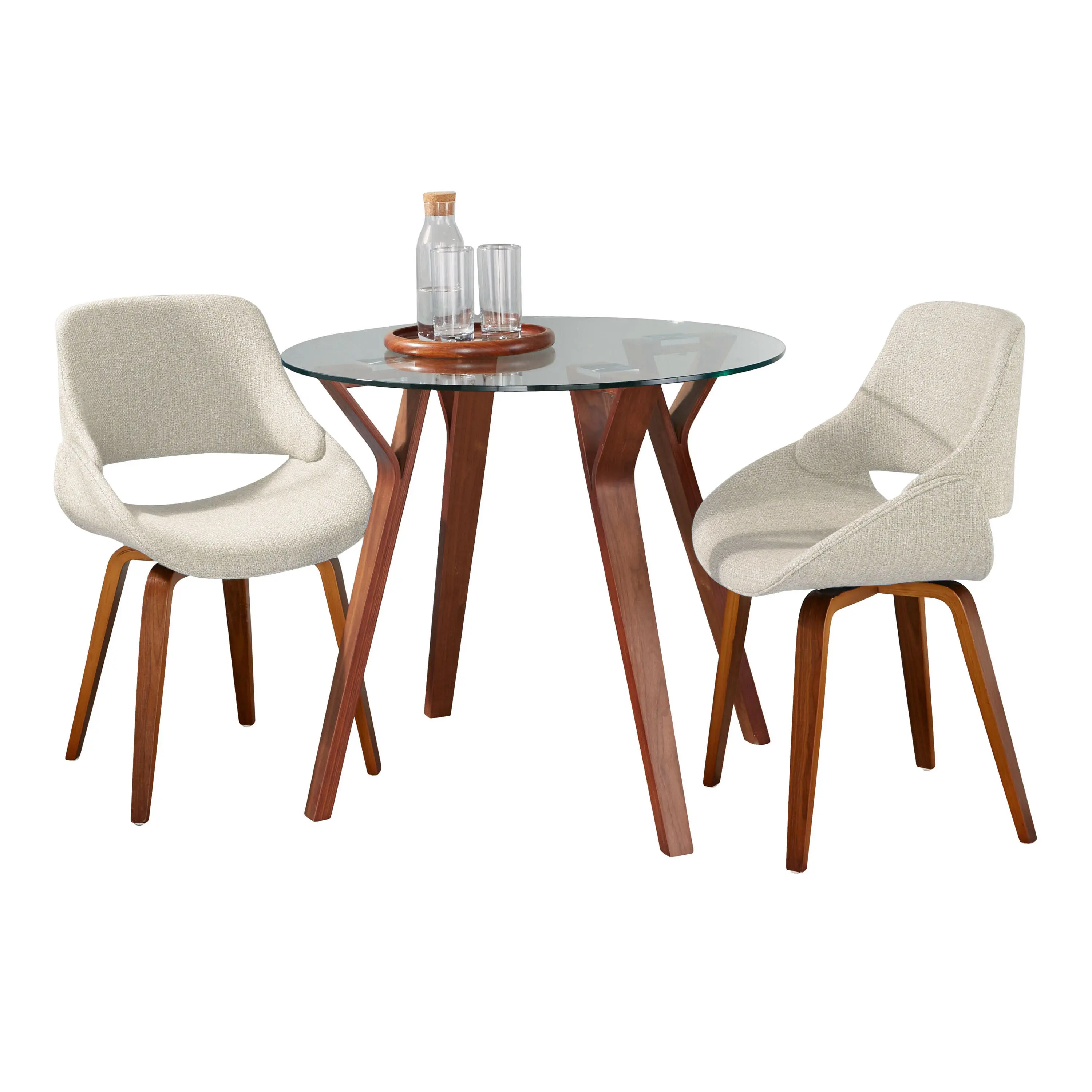 DS3-FOLIARNDWLCL+2FBCONLFBWLCR Folia 3 Piece Dining Set-2