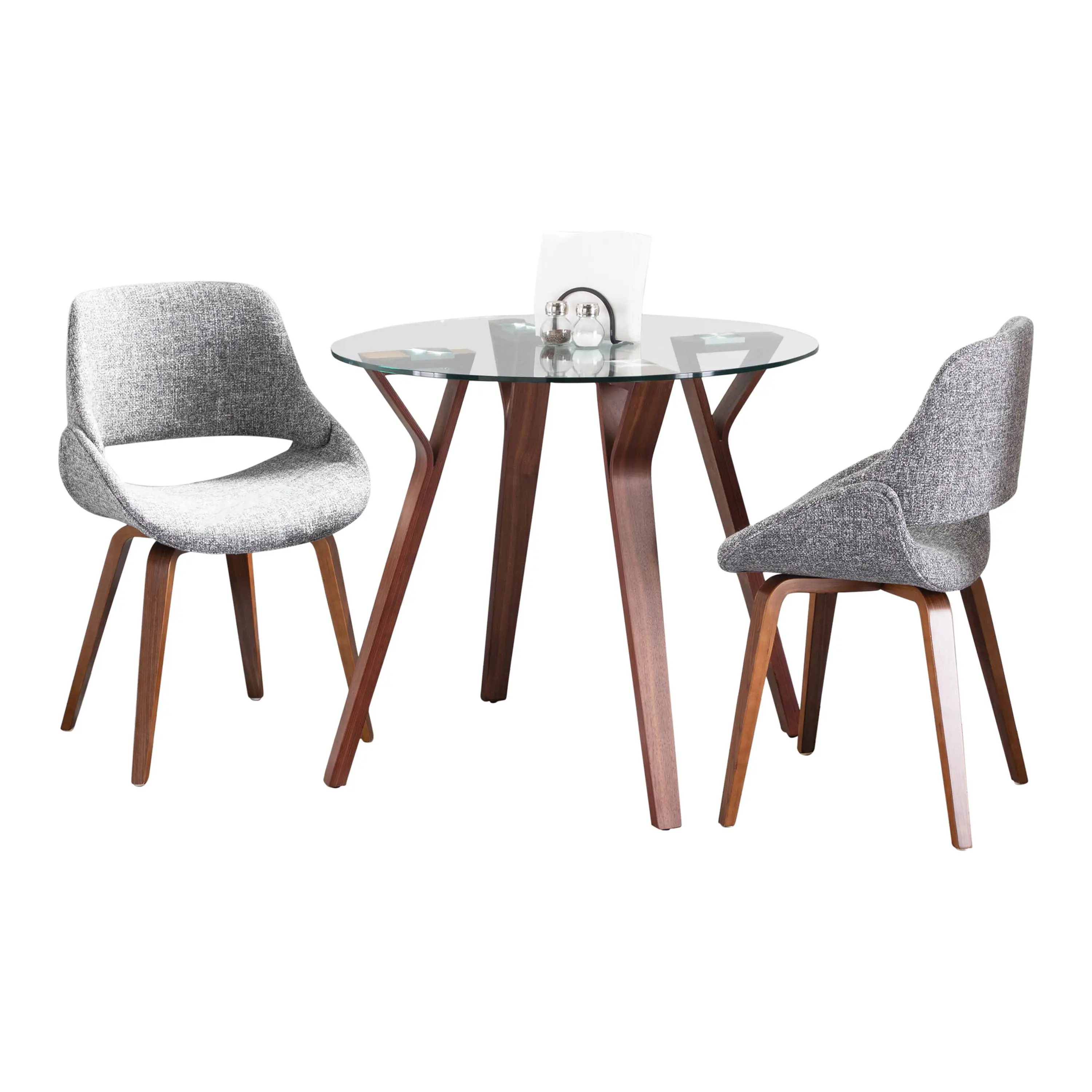 DS3-FOLIARNDWLCL+2FBCOWLGY Folia 3 Piece Dining Set-2