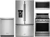 KIT-704-4PC-FPS-GAS-PKG KitchenAid 4 Piece Gas Appliance Package - Stainless Steel