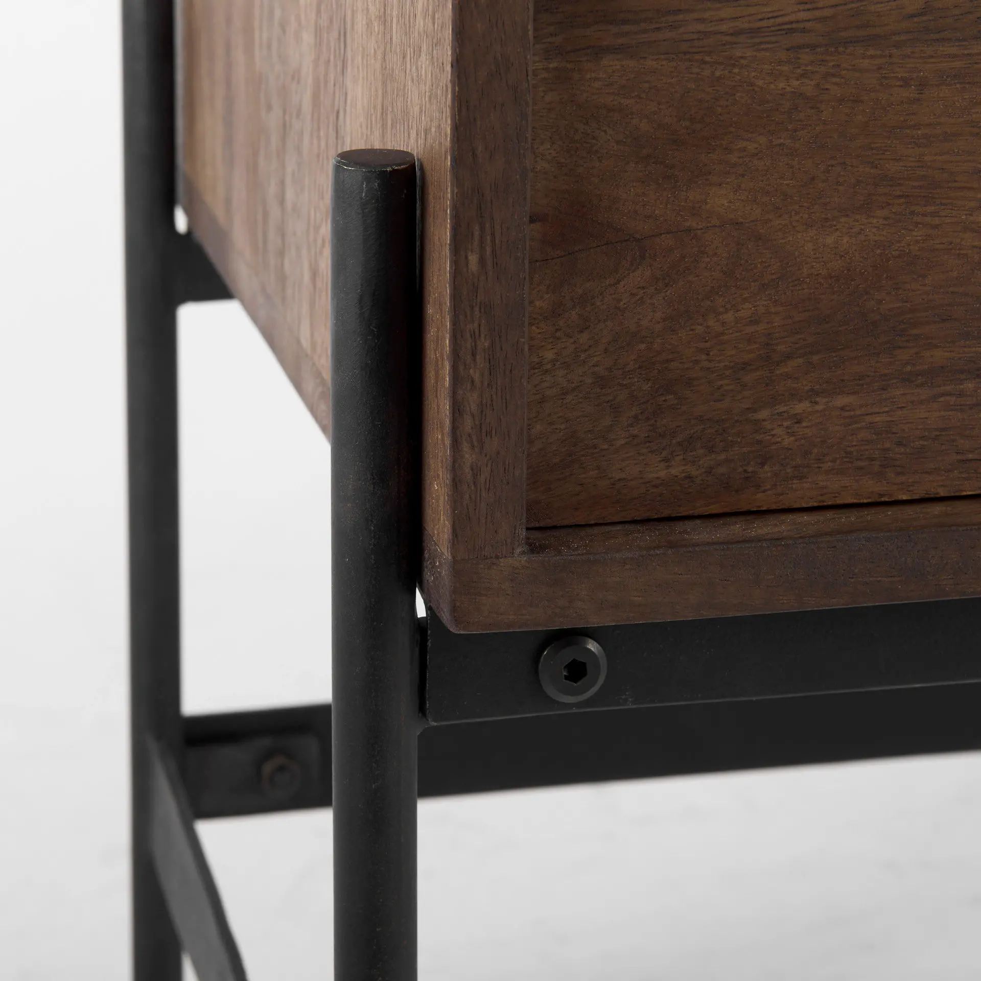 Glenn Dark Brown Accent Cabinet-10