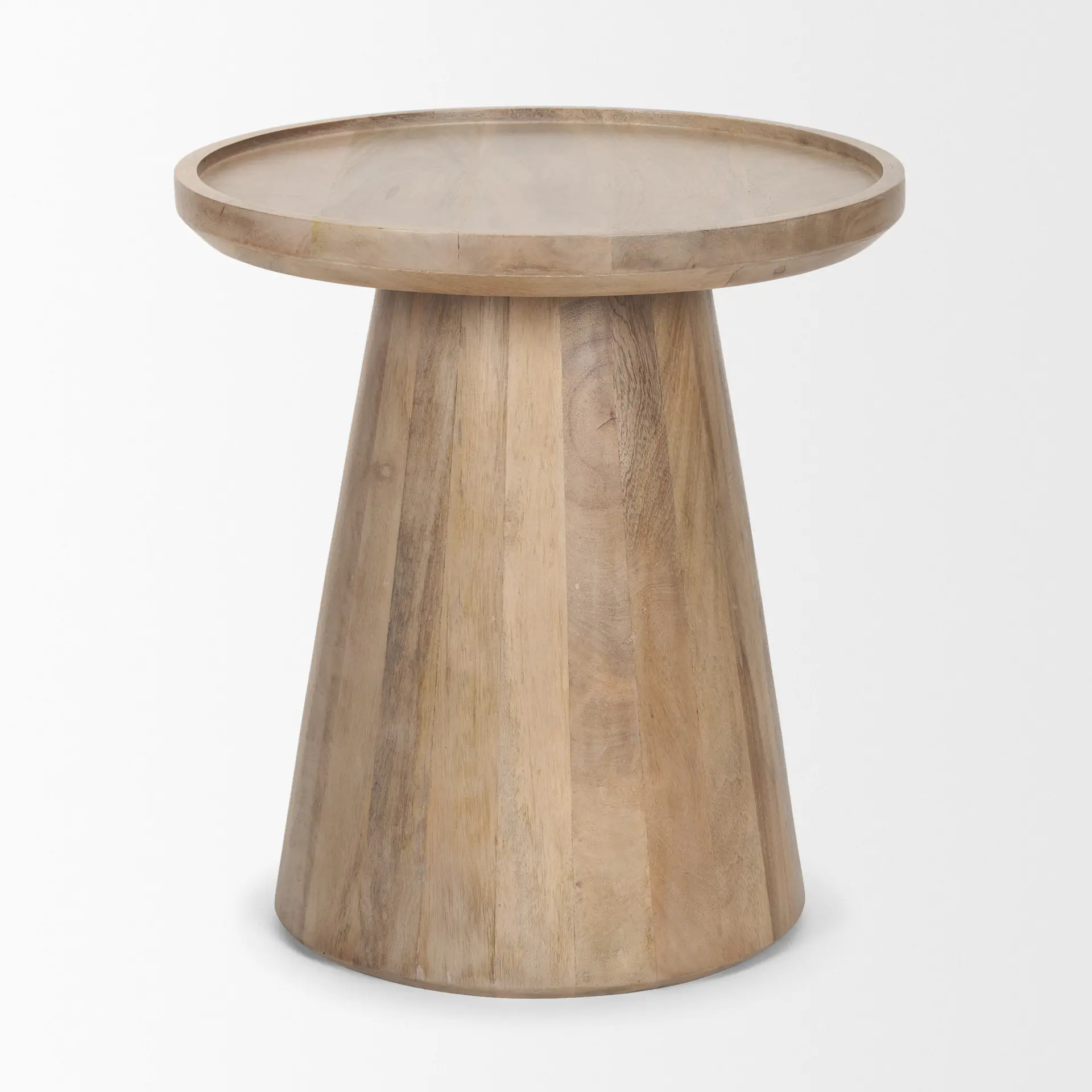 Takoda Light Brown Wood Tapered Accent Table-3