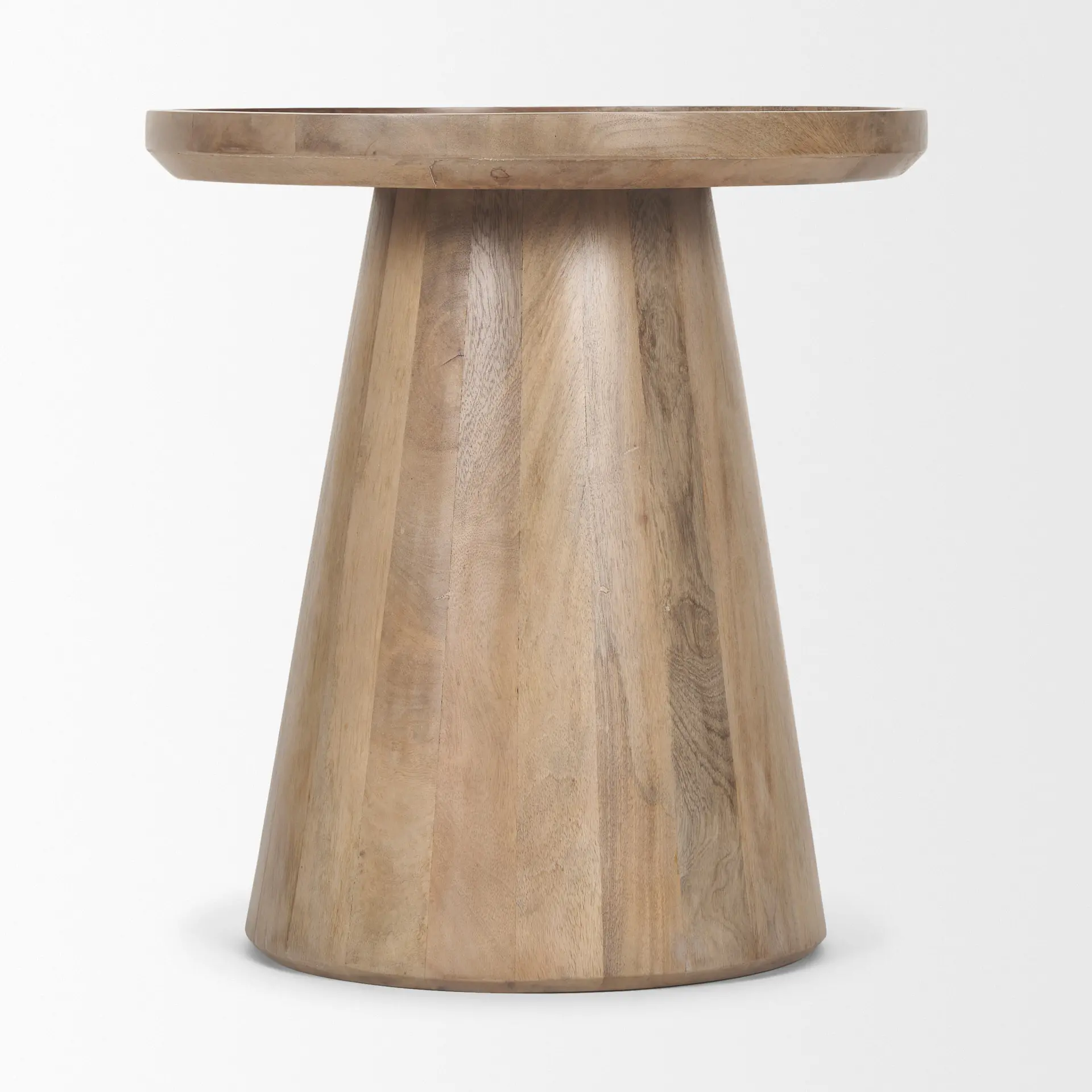 Takoda Light Brown Wood Tapered Accent Table-4