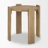 Evelyn Light Brown End Table