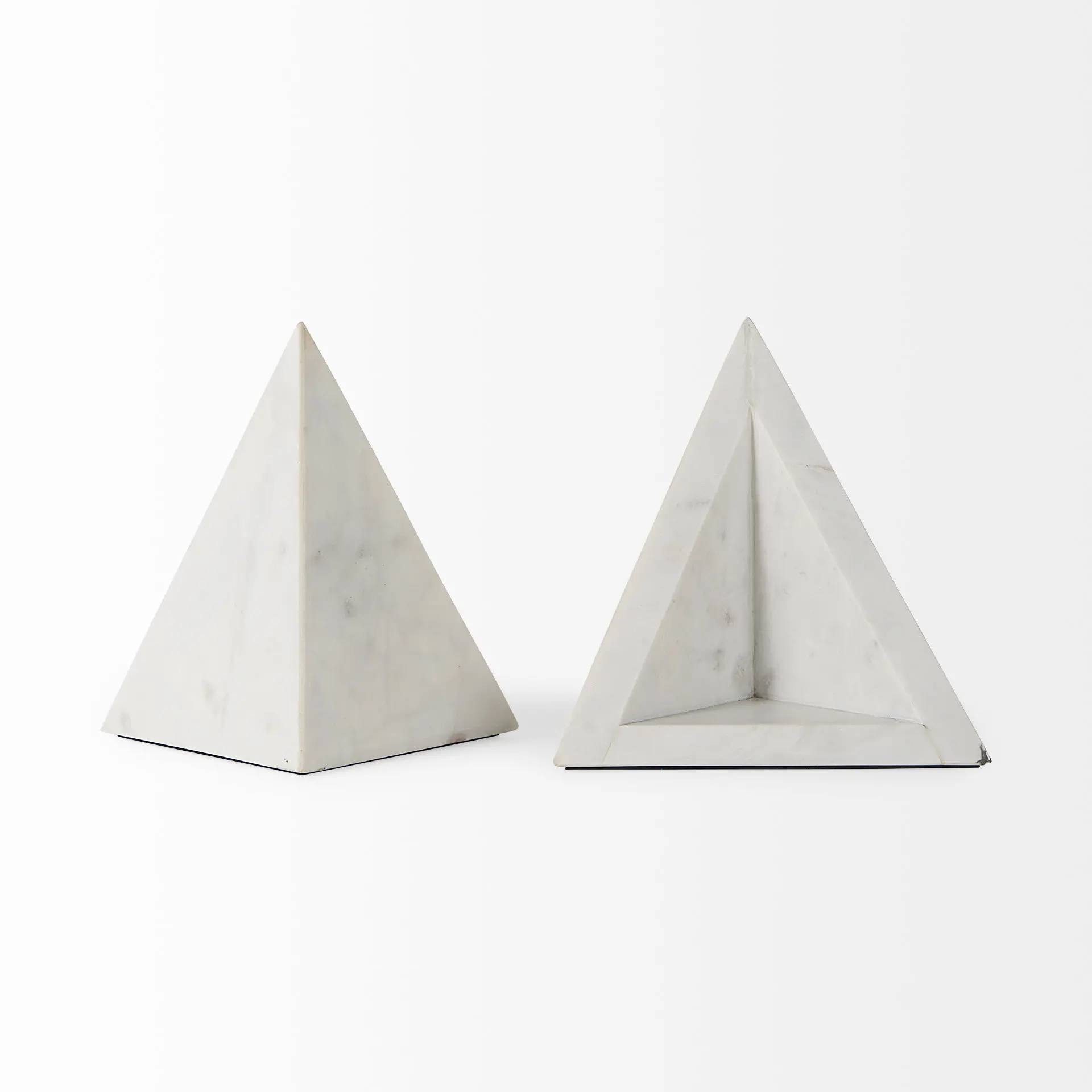 Sophia Marble Triangle Bookends-6
