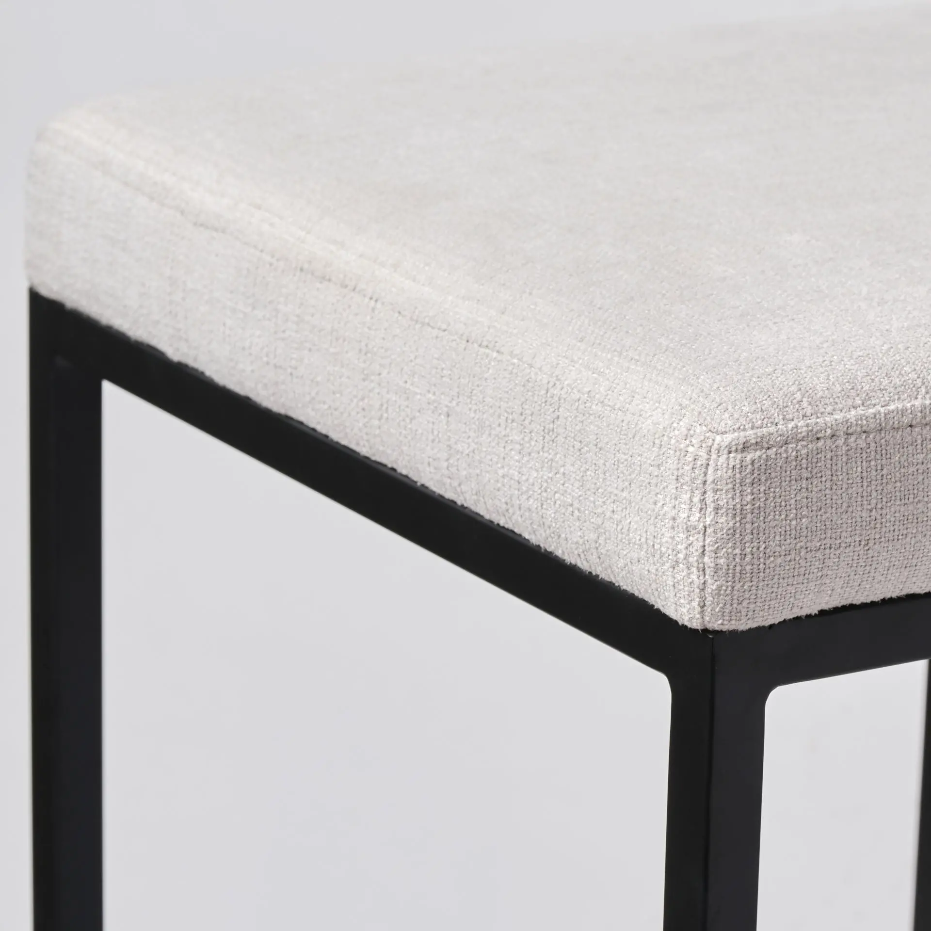 Frodo 29.75 Black and White Bar Height Stool-7