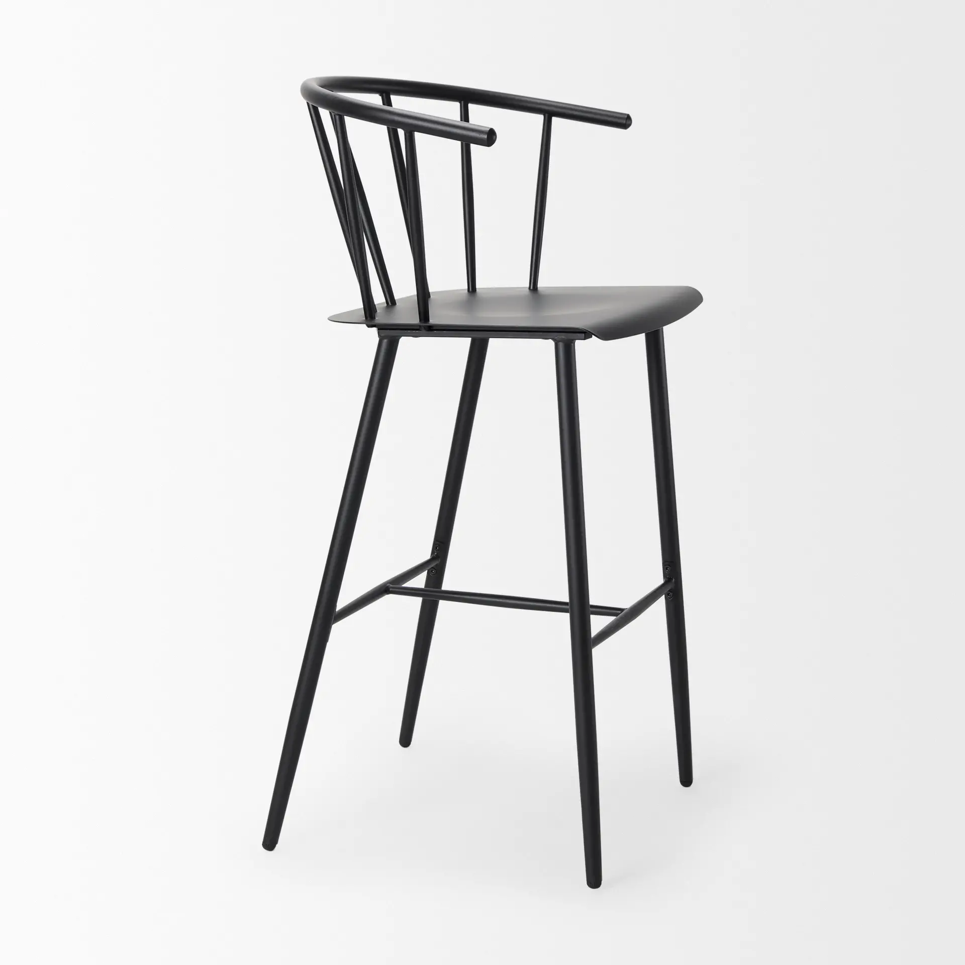 Colin Black Metal Bar Stool-3