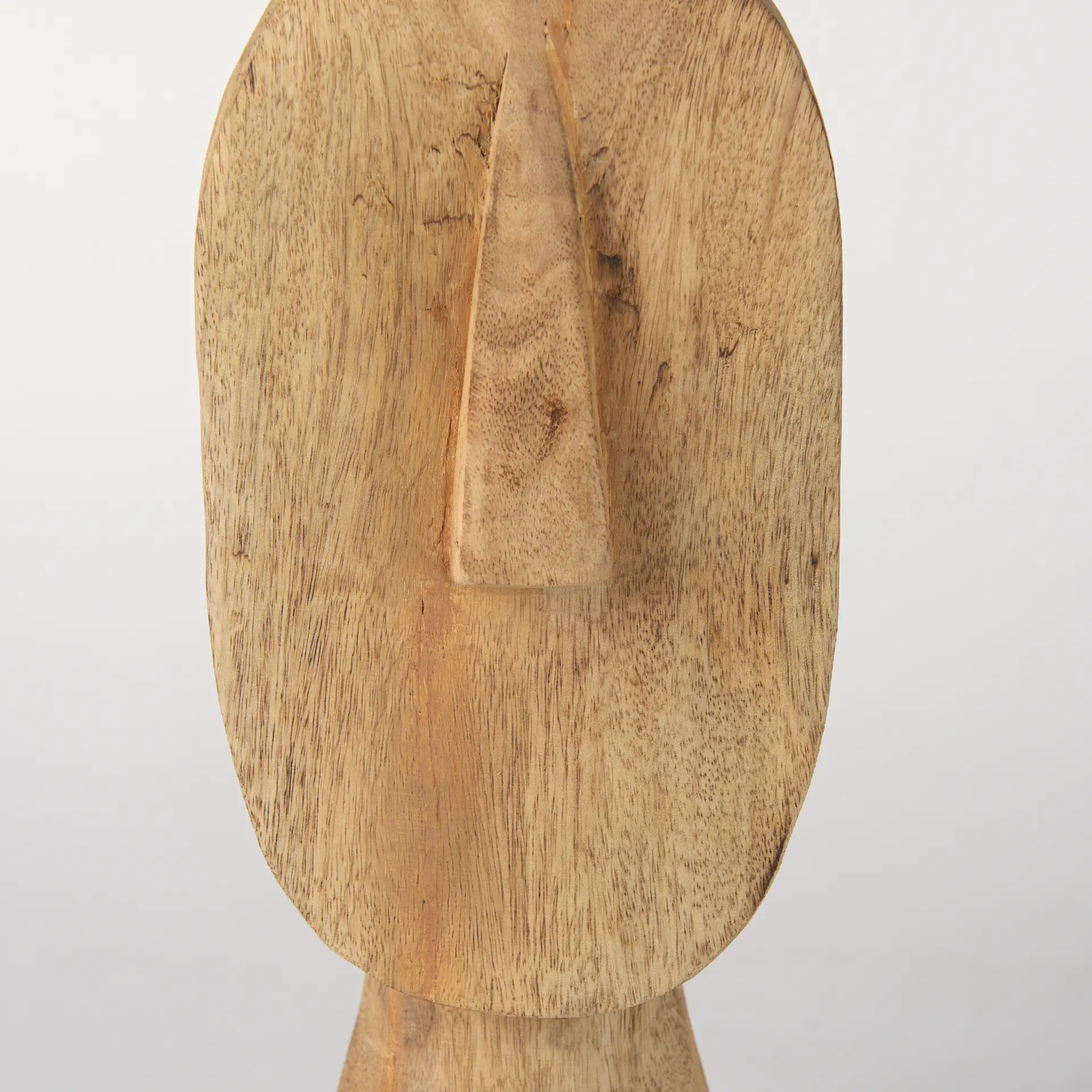 Ivan Large Wooden Head Sculpture-9