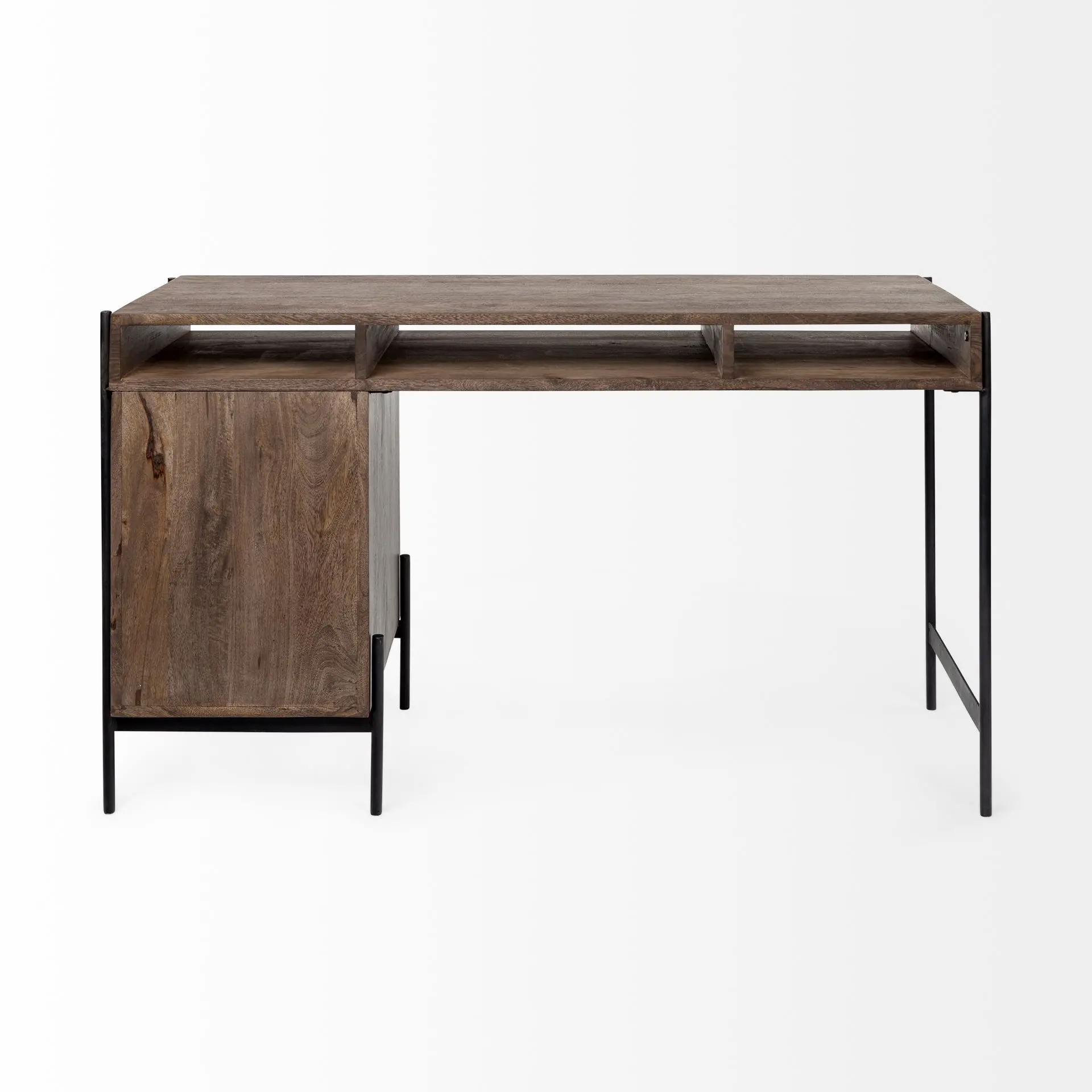 Glenn Dark Brown Office Desk-6