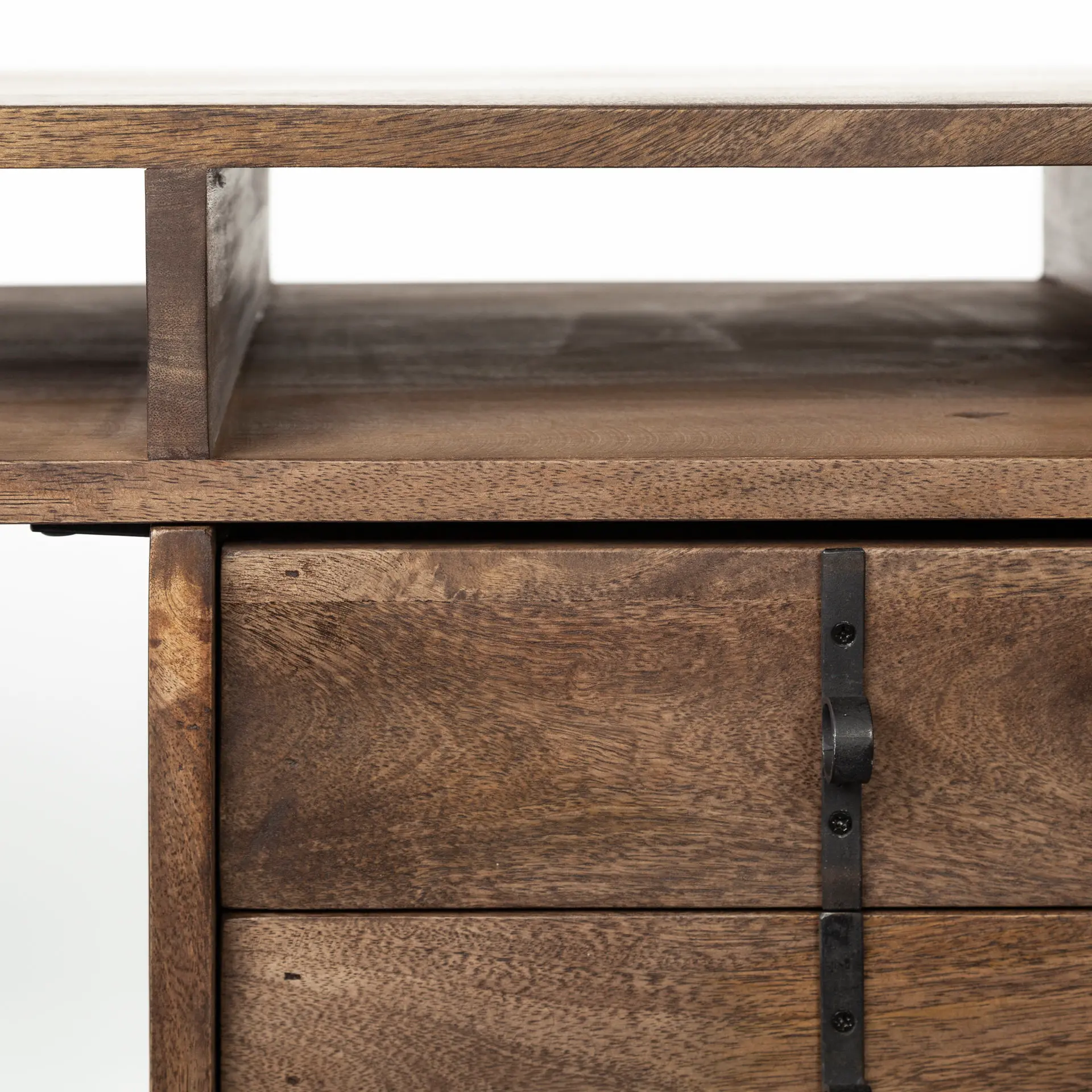 Glenn Dark Brown Office Desk-8
