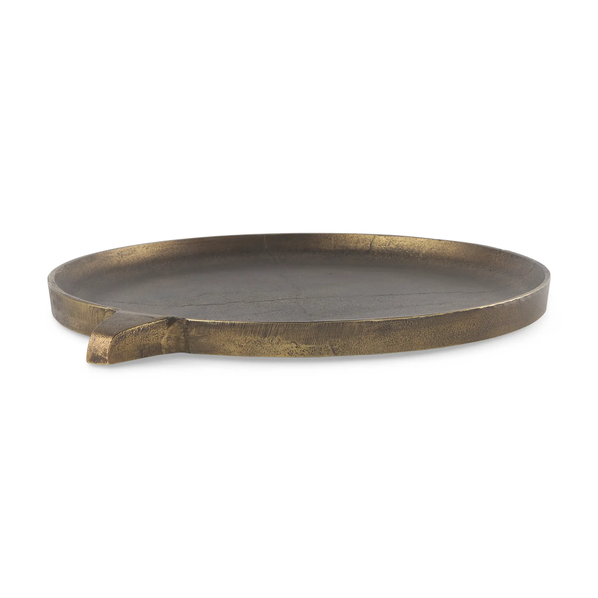 Marlowe Large Antiqued Gold Tray-2