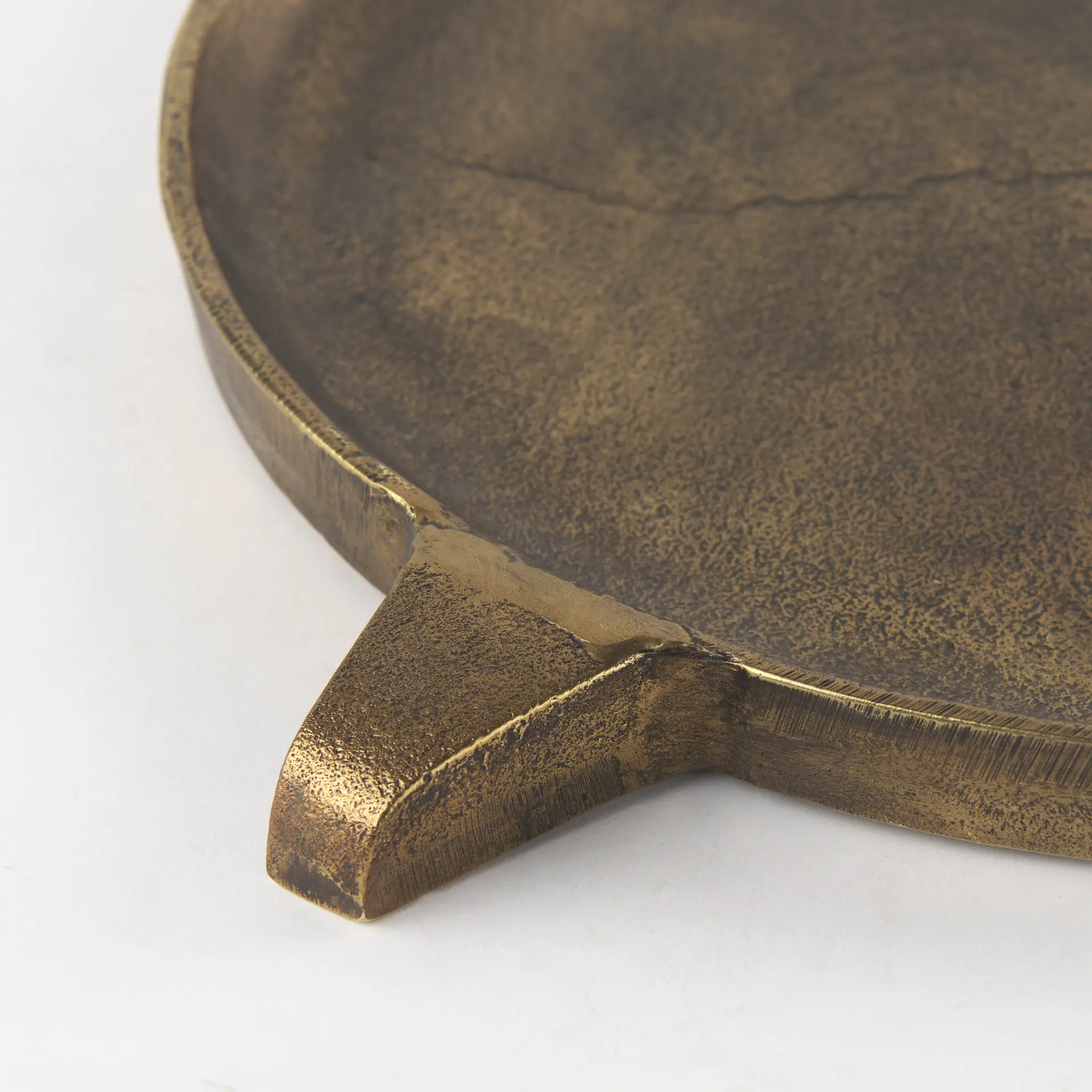 Marlowe Large Antiqued Gold Tray-8