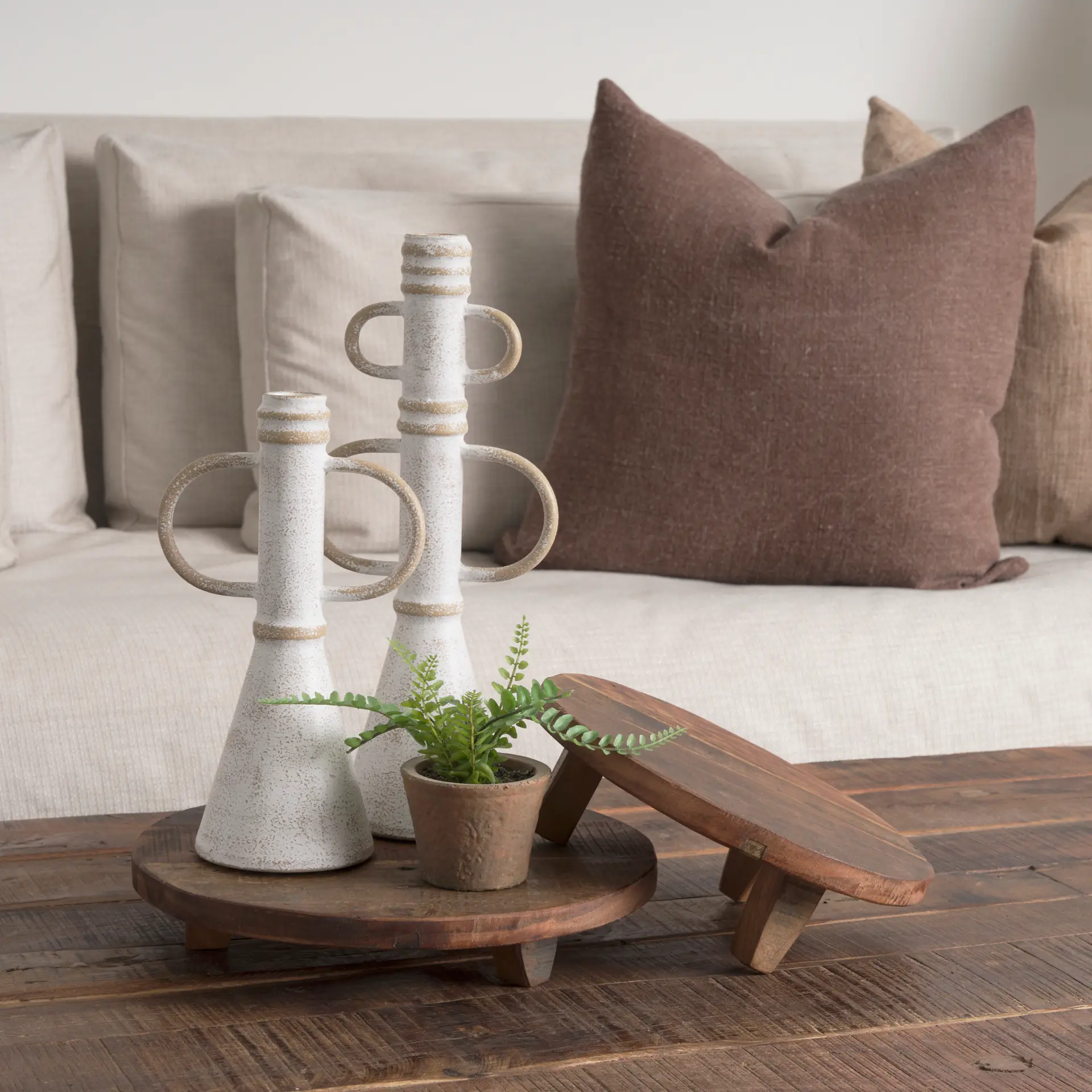Iza Wooden Risers, Set of 2-1