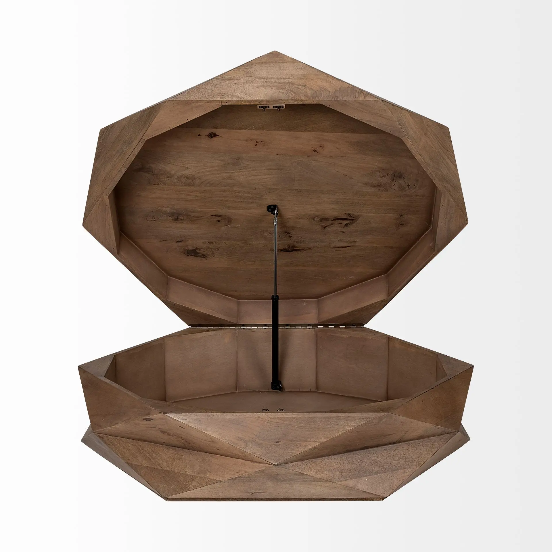 Arreto Hexagonal Coffee Table with Storage-5