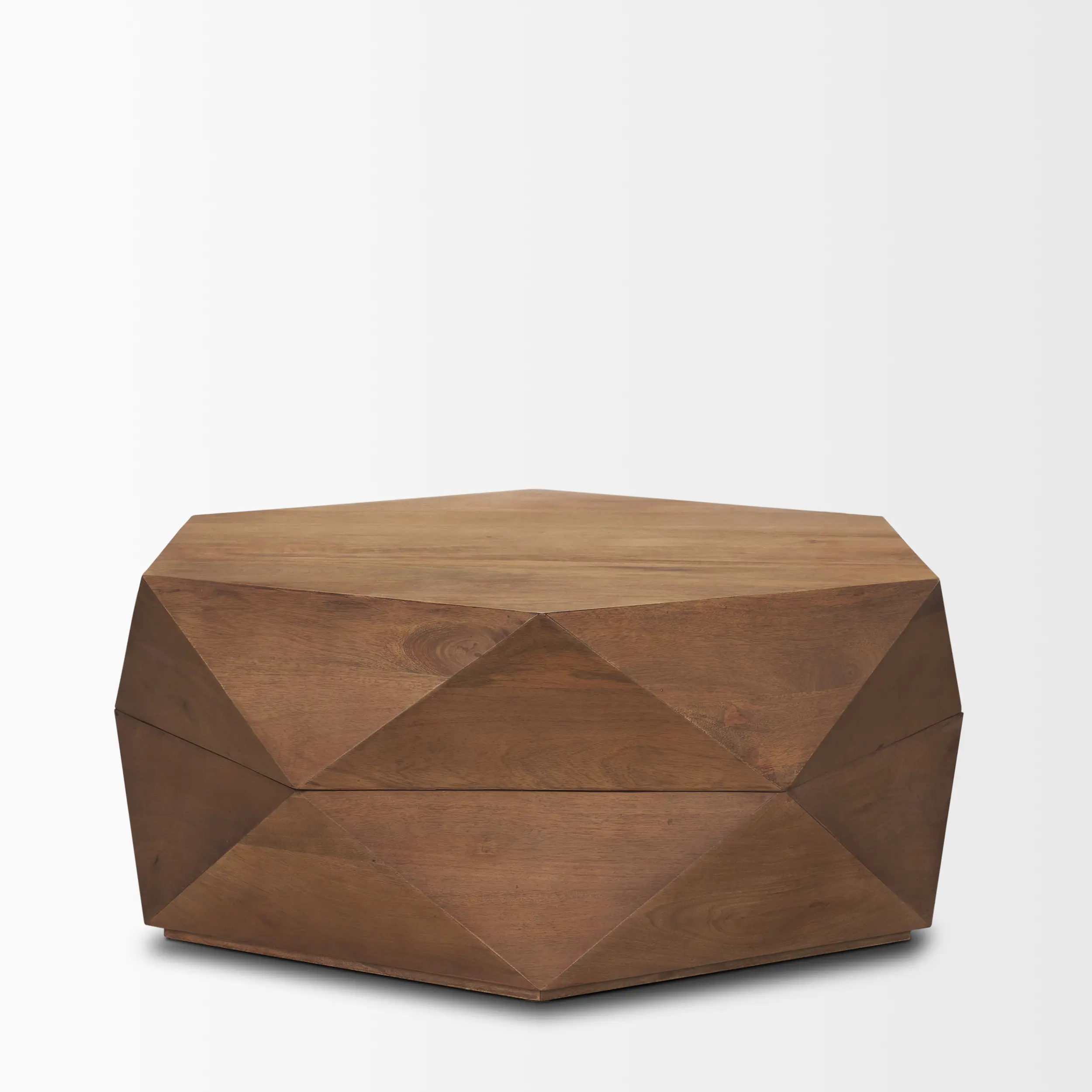 Arreto Hexagon Storage Coffee Table-4