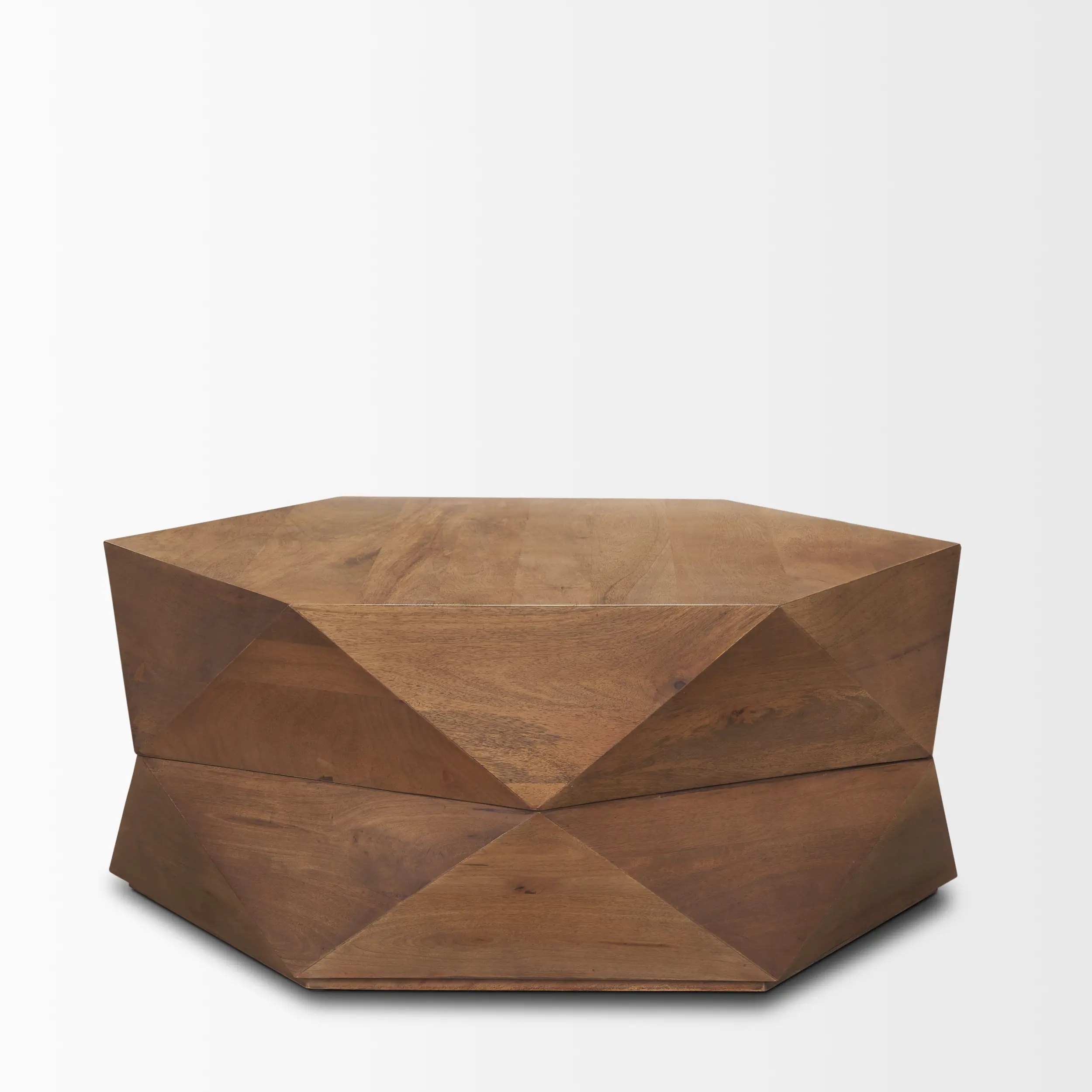 Arreto Hexagon Storage Coffee Table-5
