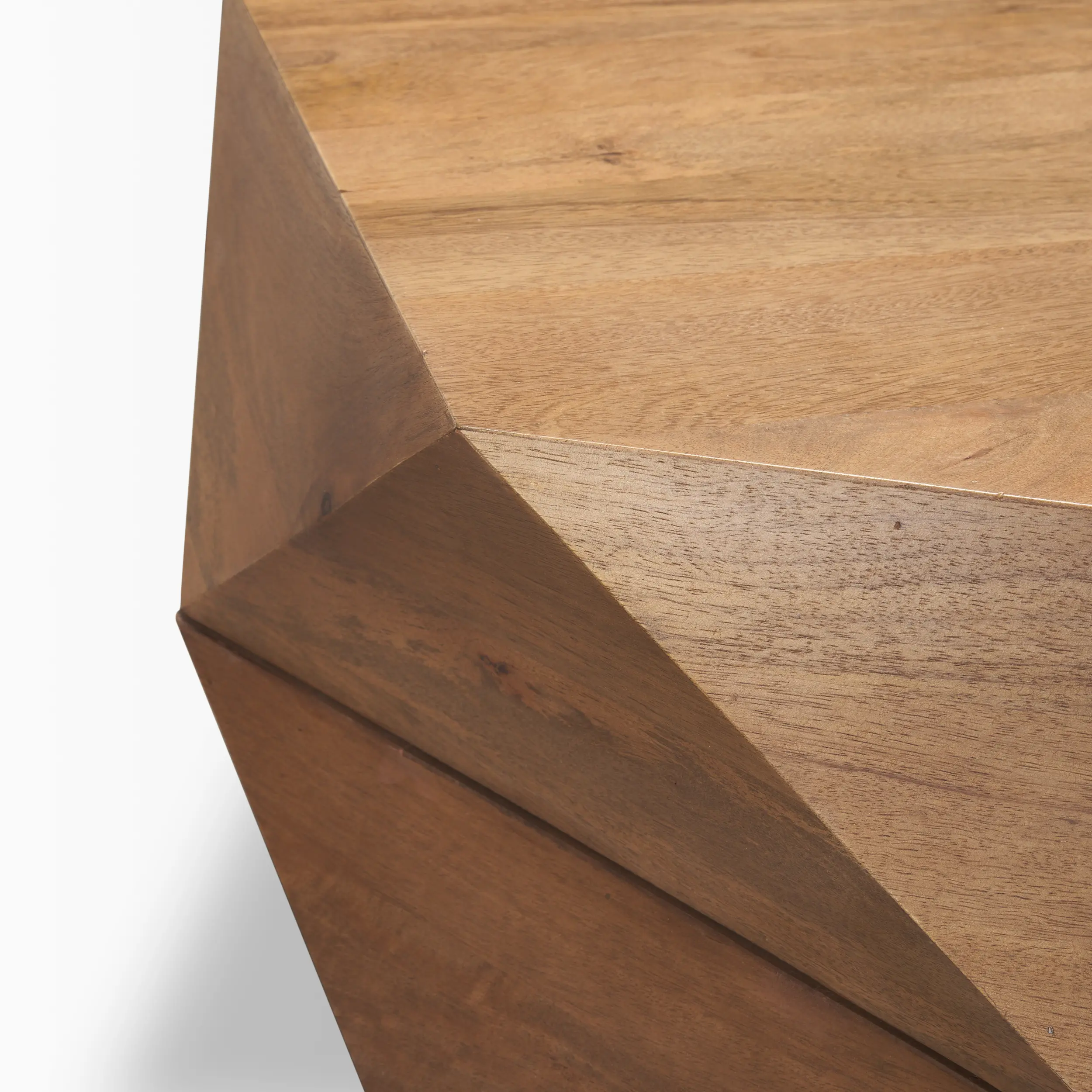 Arreto Hexagon Storage Coffee Table-7