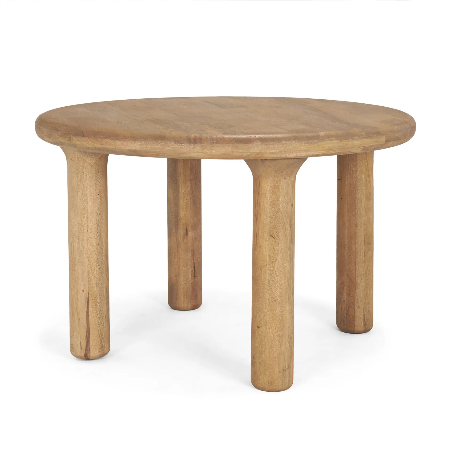 Soma 48 Light Brown Mango Wood Dining Table-3