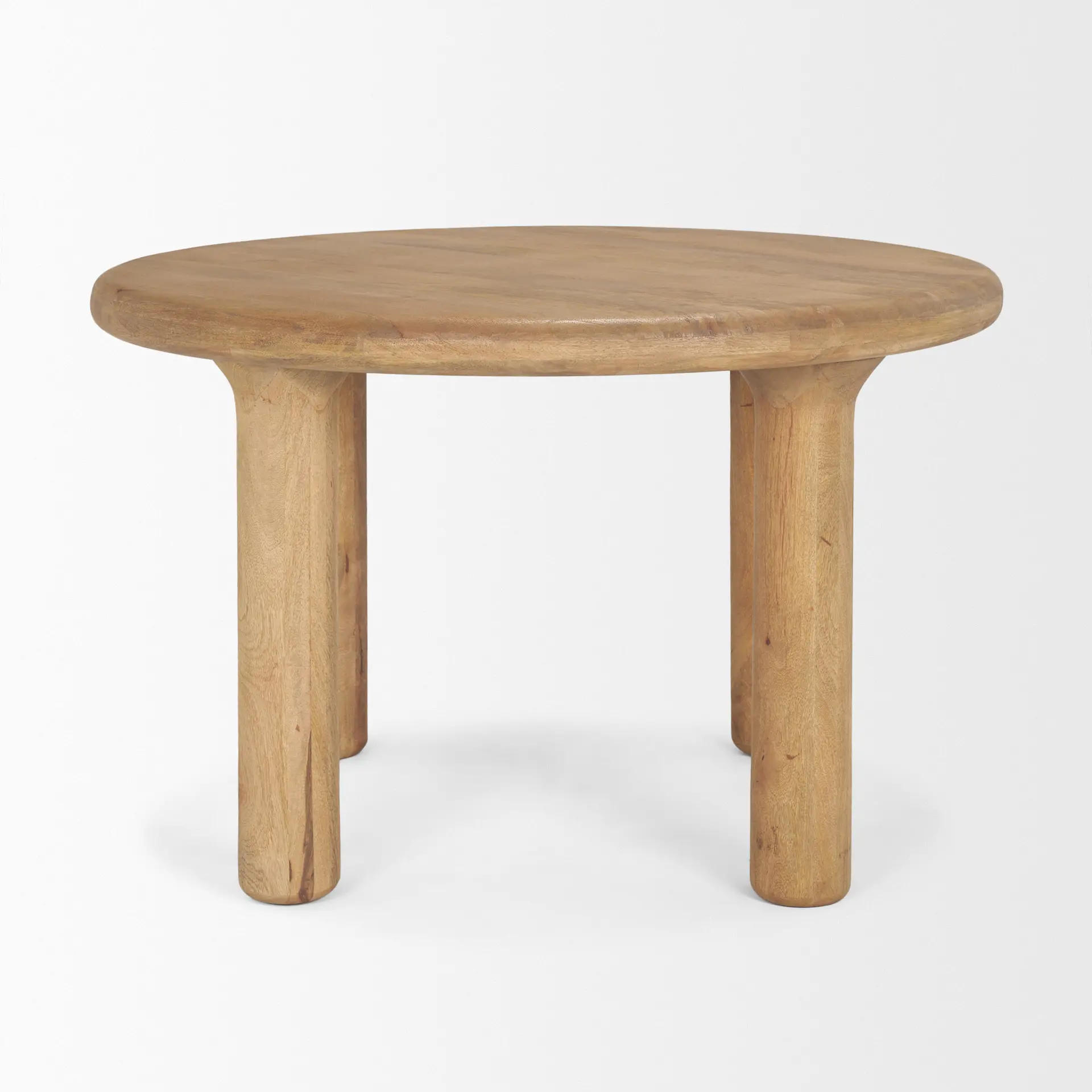 Soma 48 Light Brown Mango Wood Dining Table-5