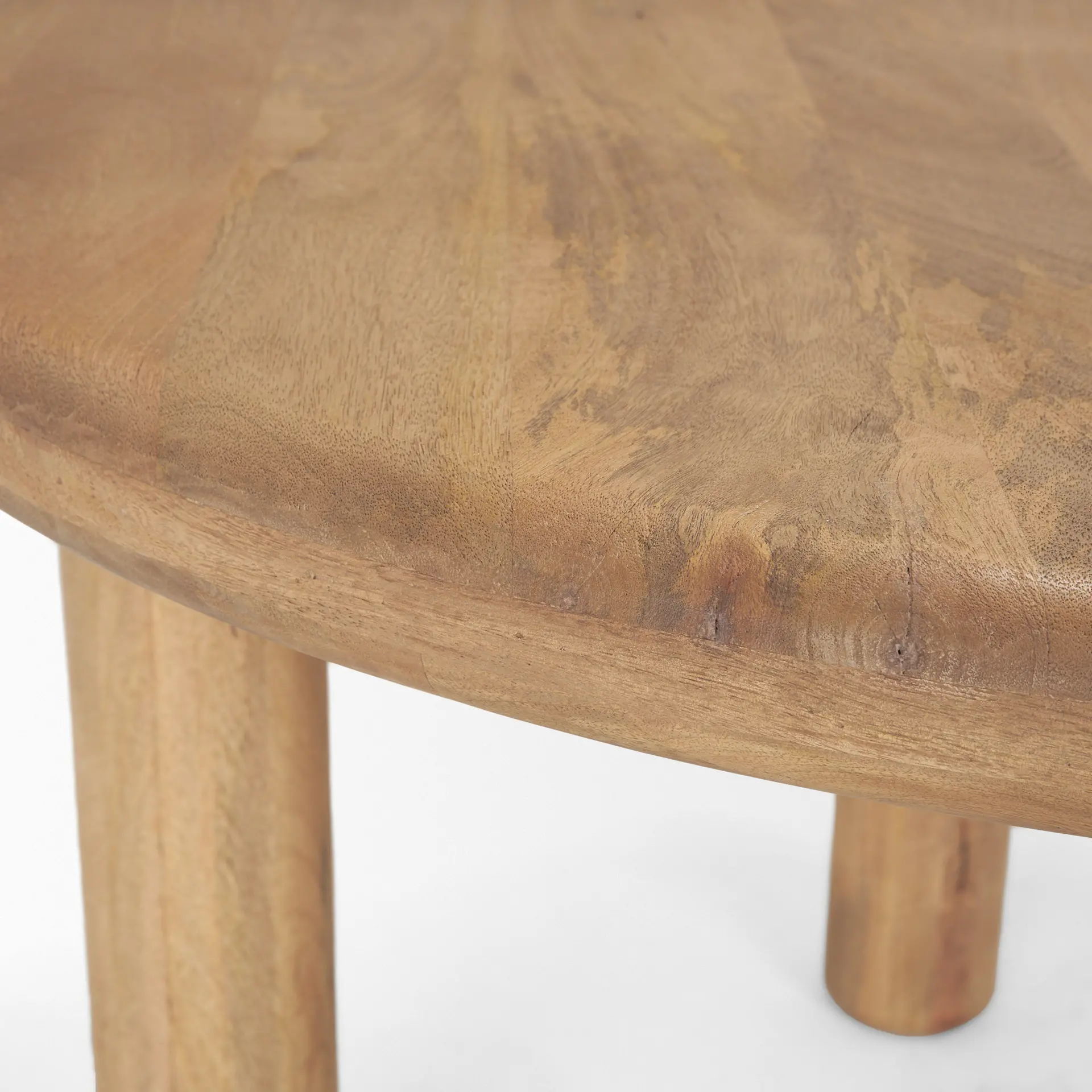 Soma 48 Light Brown Mango Wood Dining Table-7
