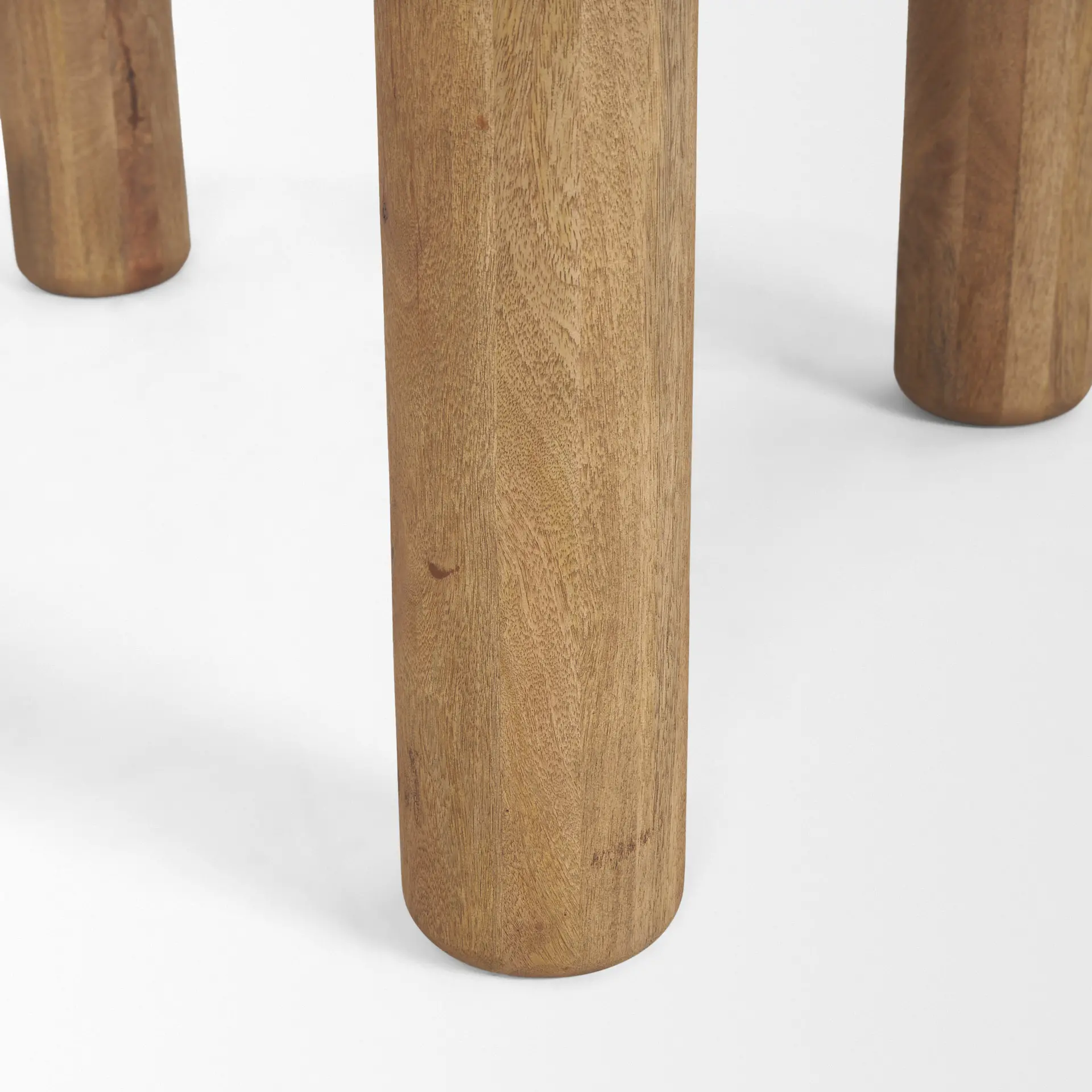 Soma 48 Light Brown Mango Wood Dining Table-9