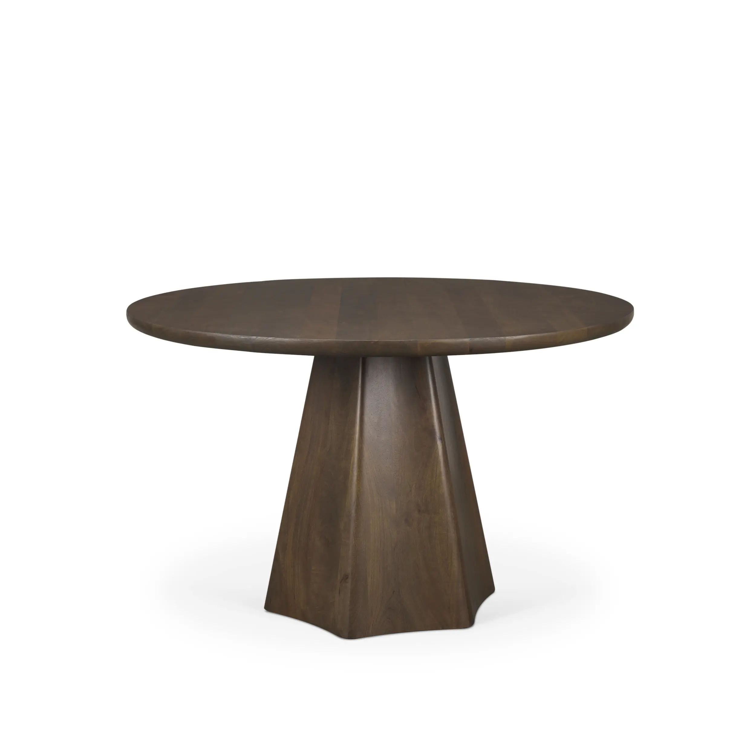Jovani 48 Dark Brown Mango Wood Dining Table-3