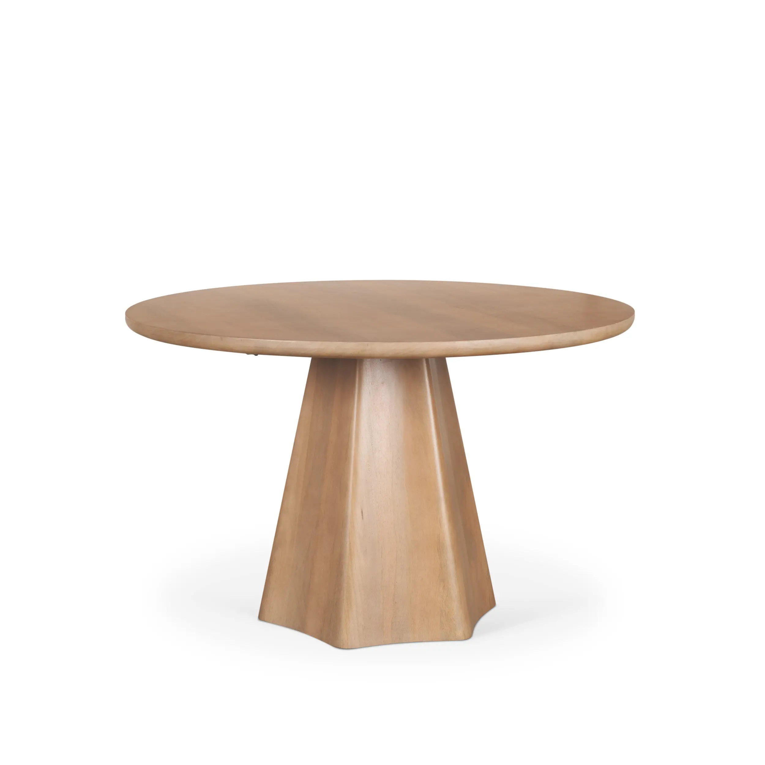 Jovani 48 Solid Light Brown Mango Wood Dining Table-2