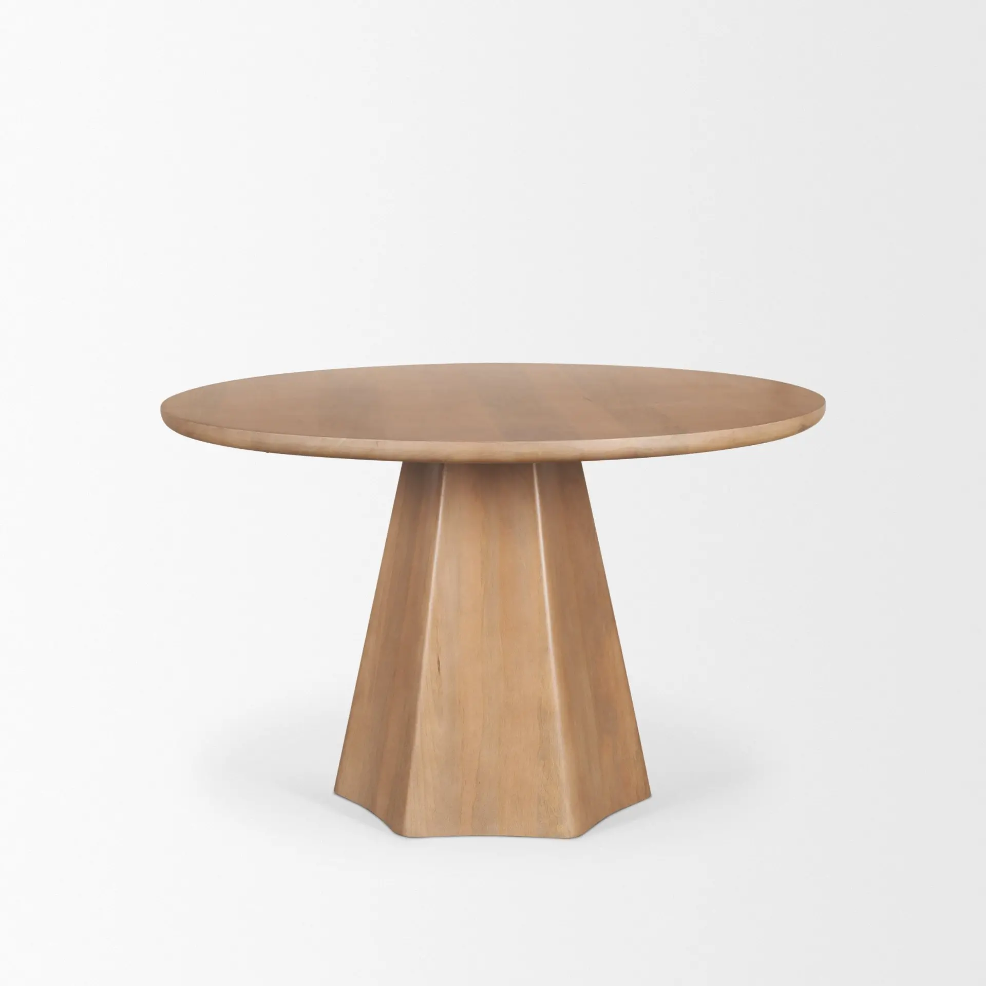 Jovani 48 Solid Light Brown Mango Wood Dining Table-3