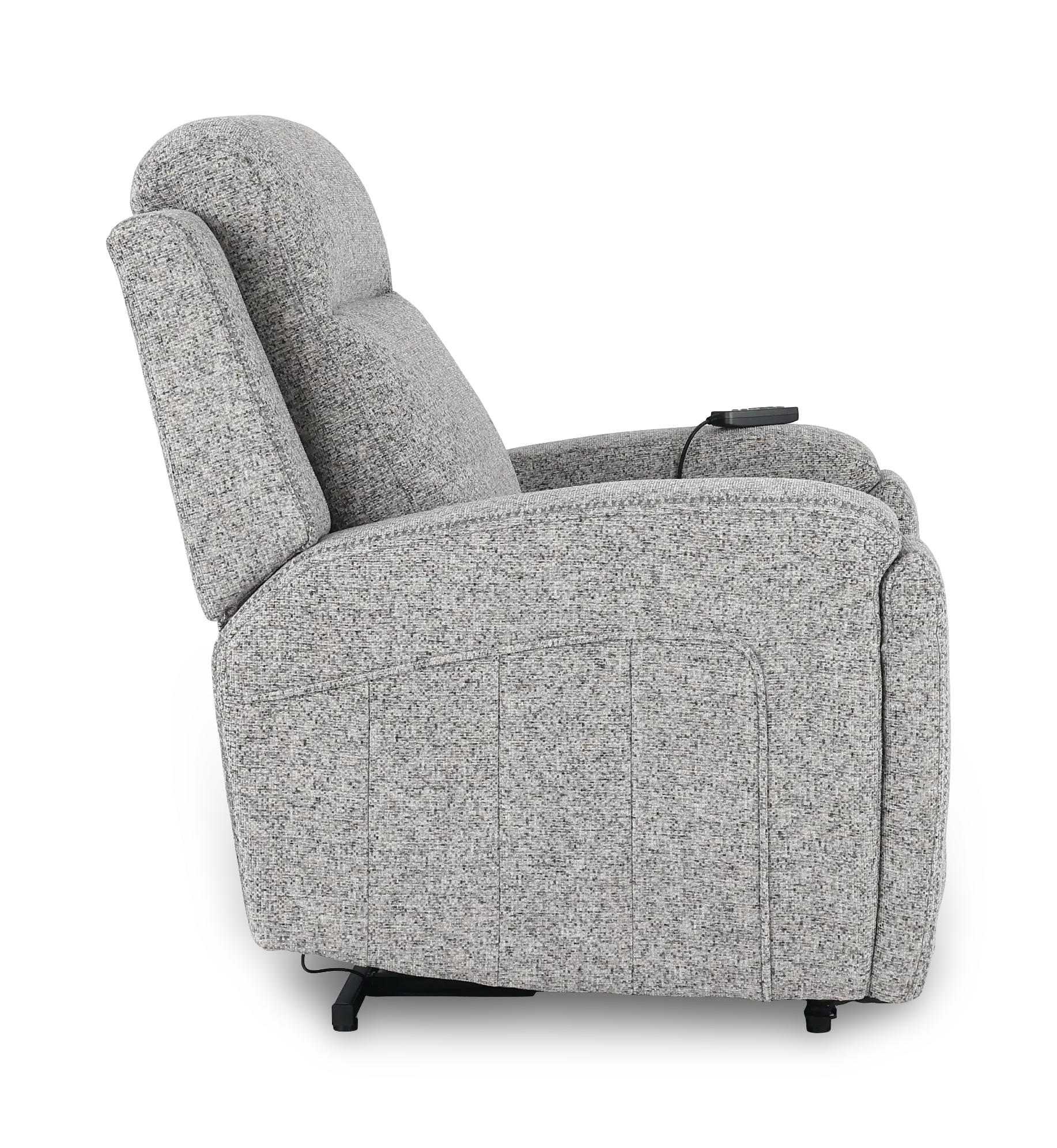Armstrong Shore Light Gray Power Recliner with Heat and Massage-6