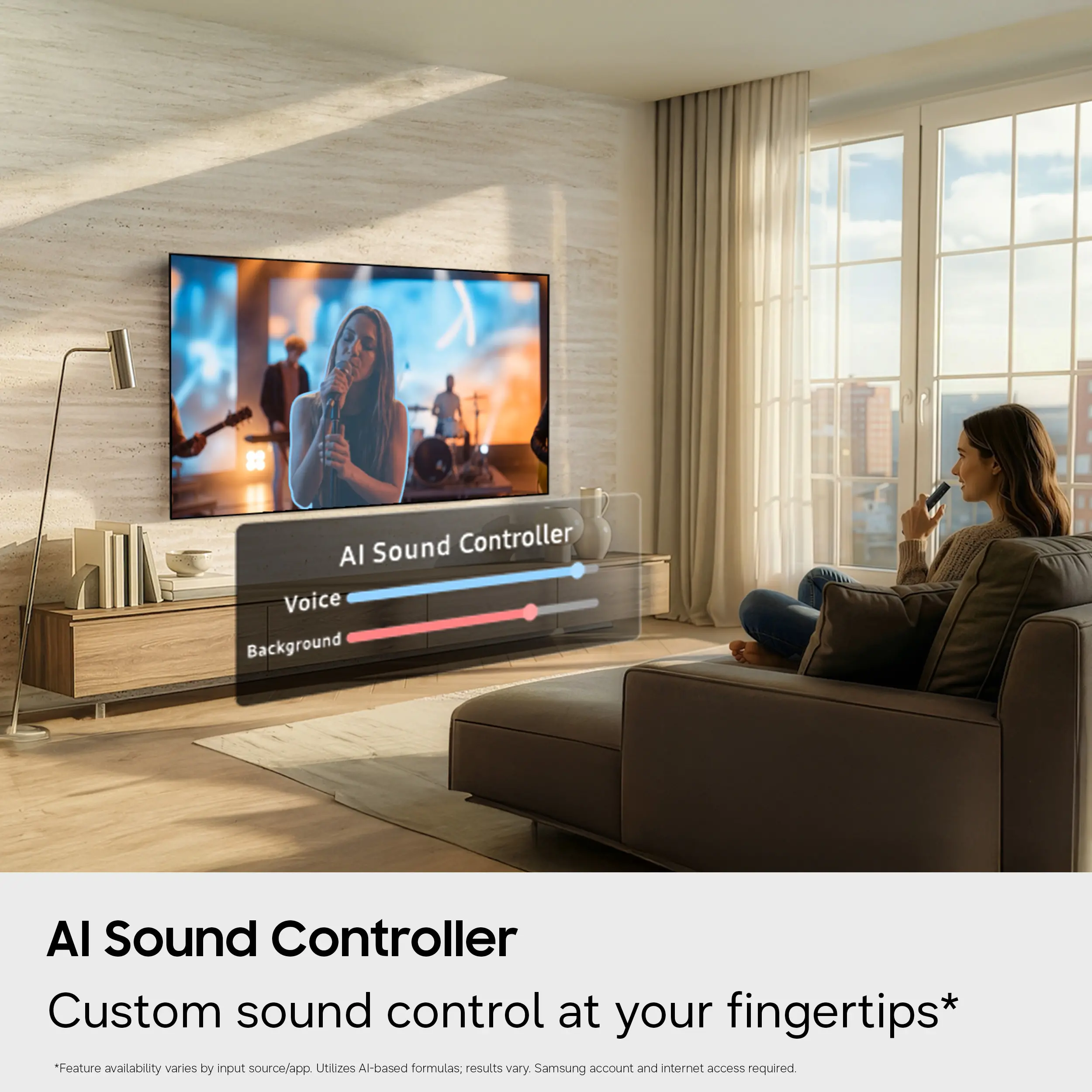 QN75QN70HAFXZA Samsung 75 Class QN70H Series Neo QLED Mini LED 4K UHD Samsung Vision AI Smart Tizen TV-13