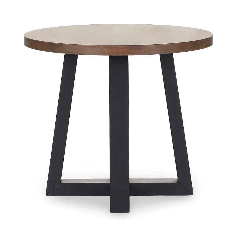 Rivan Brown End Table