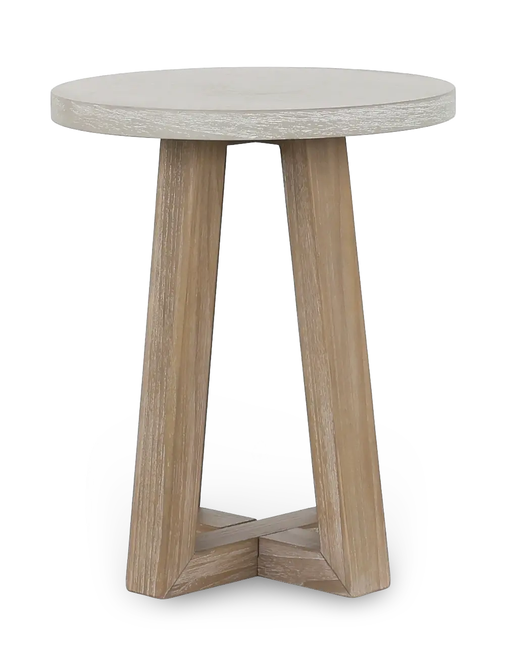 Rivan Light Gray Side Table-1