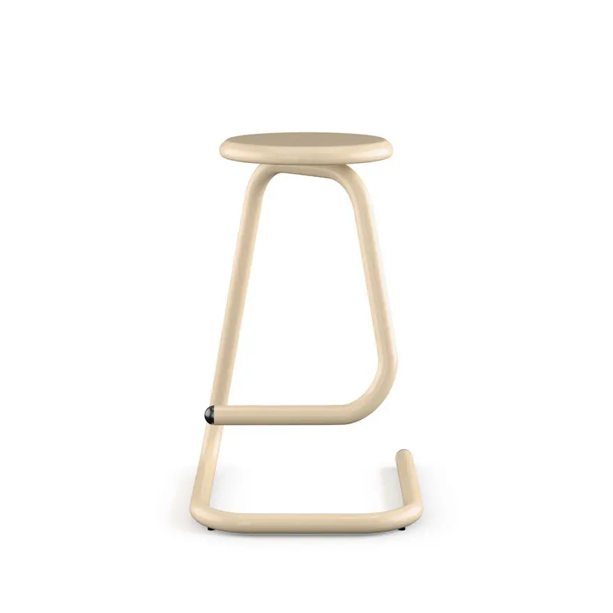 Paperclip70 Butter Yellow Counter‑Height Bar Stool-5