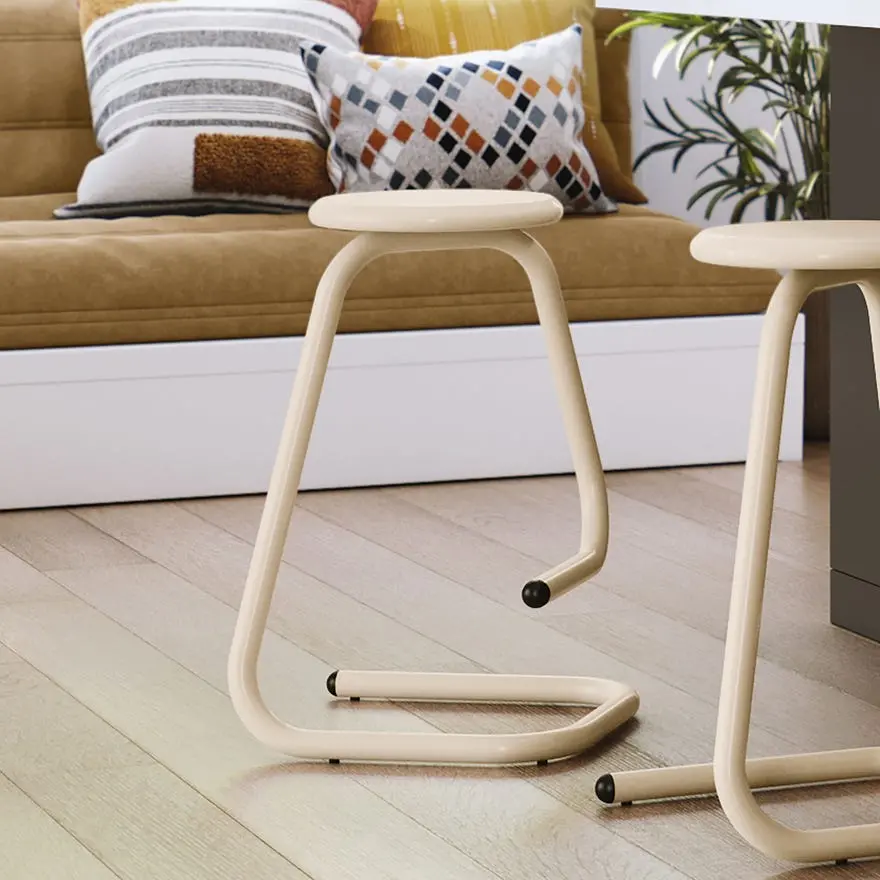 Paperclip70 Butter Yellow Counter‑Height Bar Stool-8