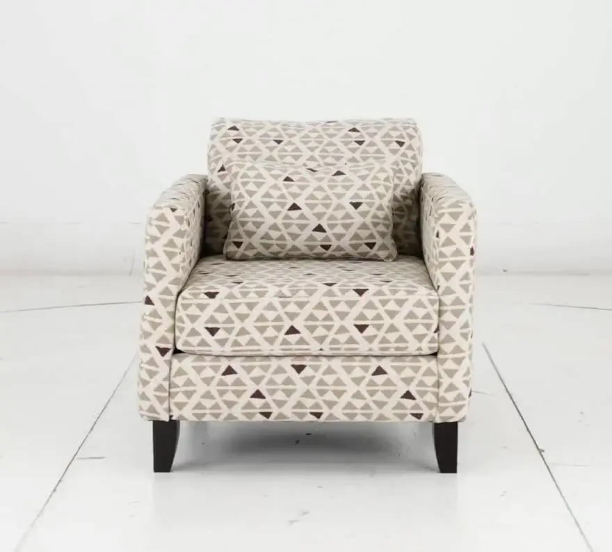 Bodega Mineral Gray Geometric Accent Chair-10