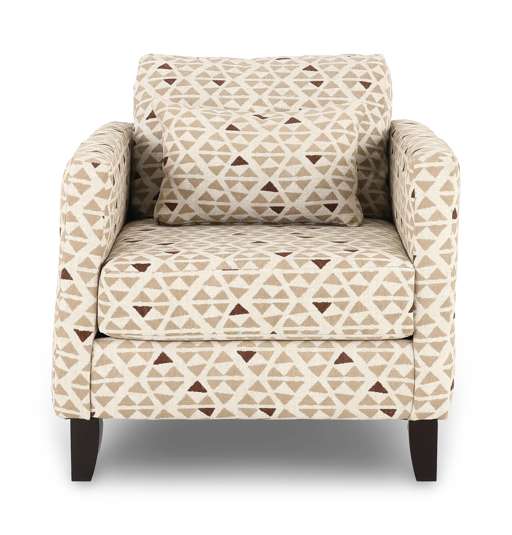 Bodega Mineral Gray Geometric Accent Chair-4