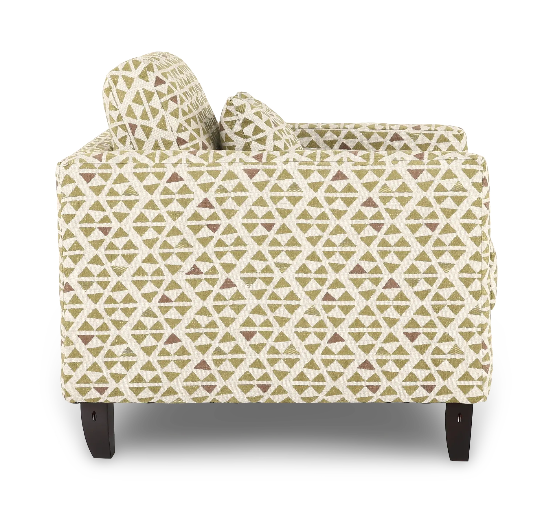 Bodega Garden Green Geometric Accent Chair-5