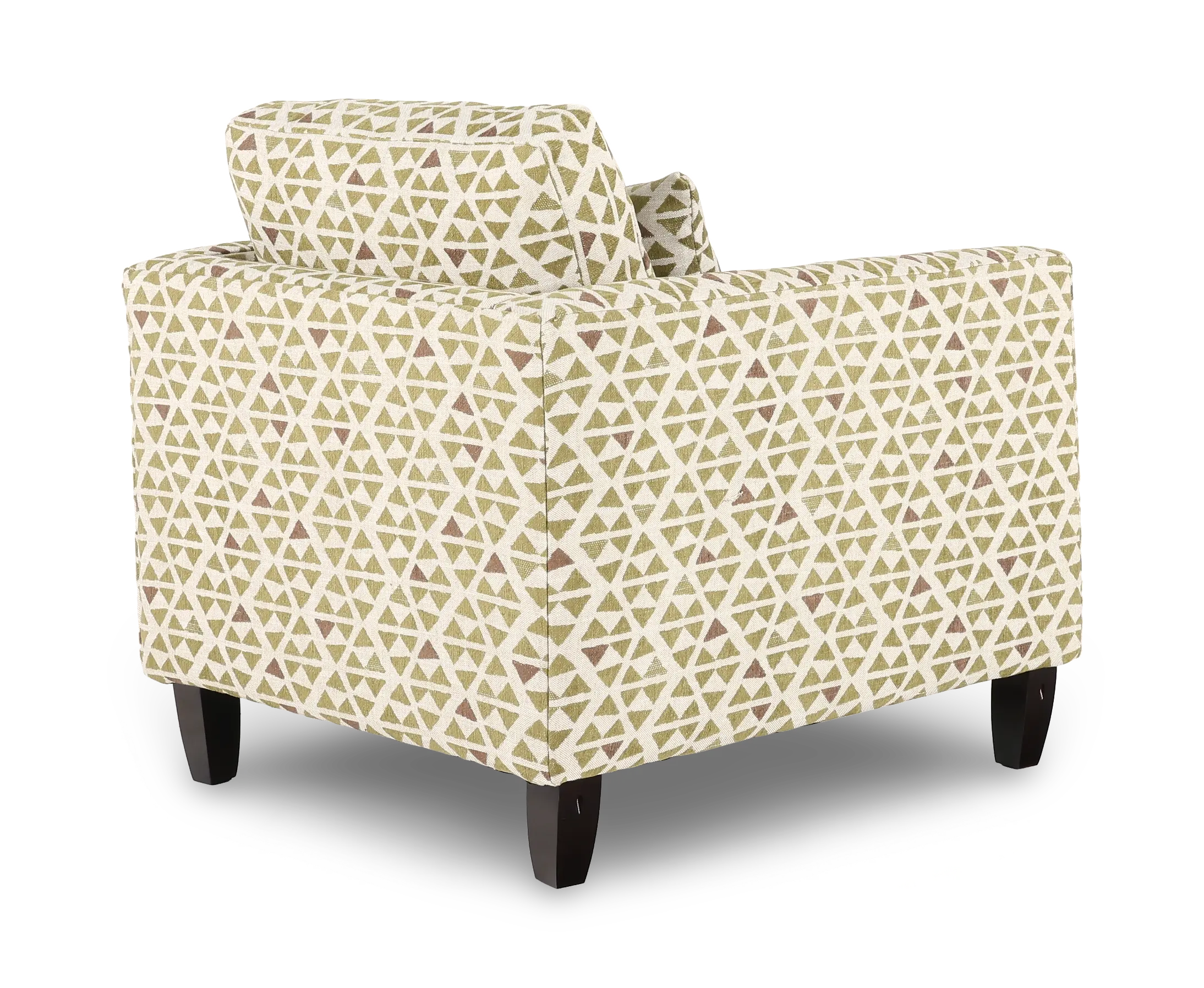 Bodega Garden Green Geometric Accent Chair-6